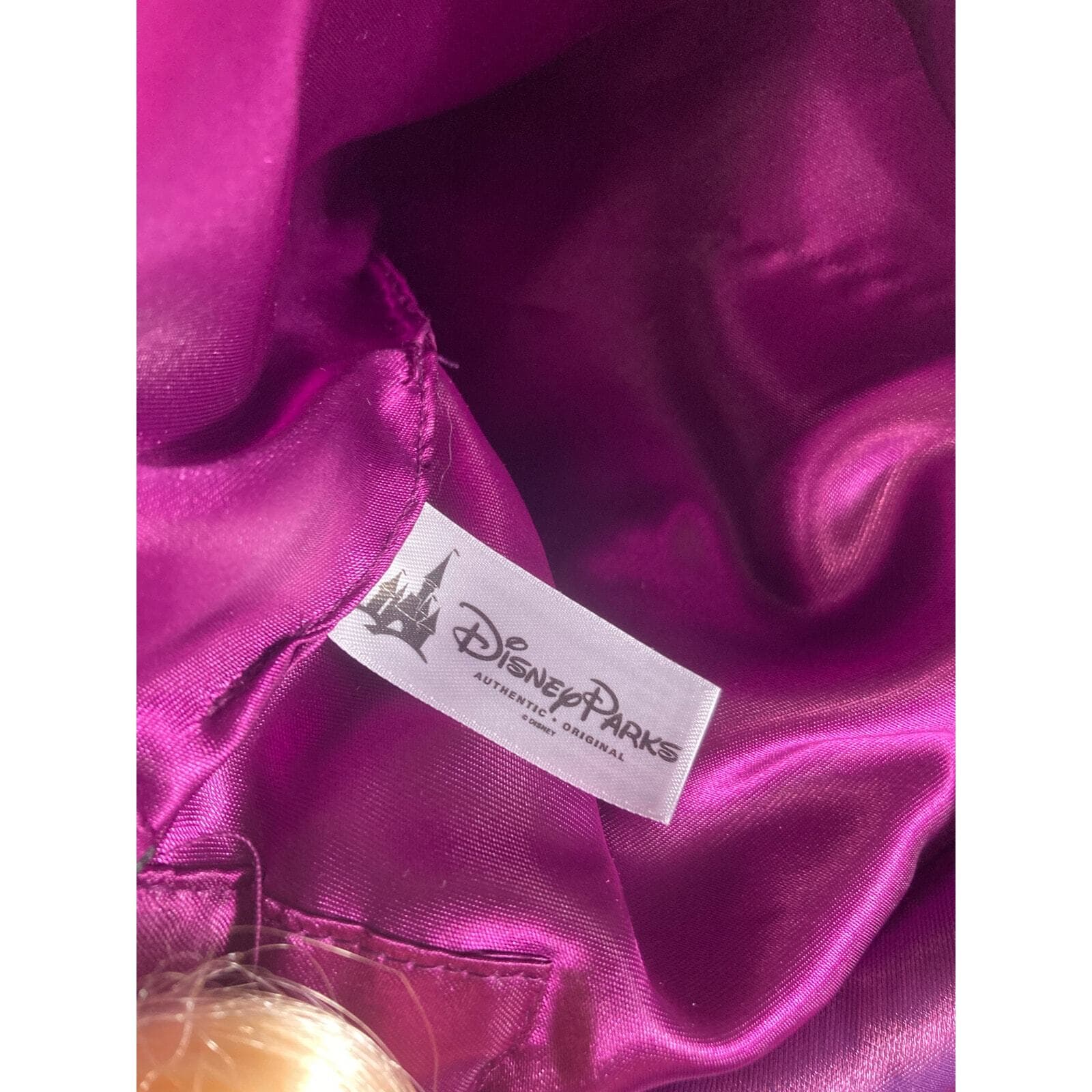 Disney Parks Rapunzel Tangled Hat with Braided Ponytail Purple Girls Costume - Thumbnail 8