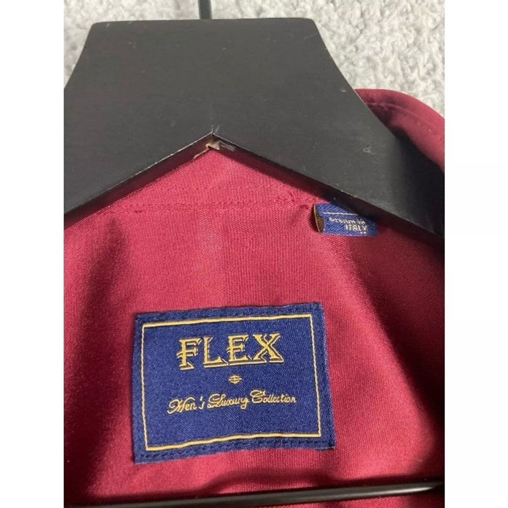 Flex Men's Short Sleeve Button-Up Shirts Pack of 2 Multicolor Size M - Thumbnail 4
