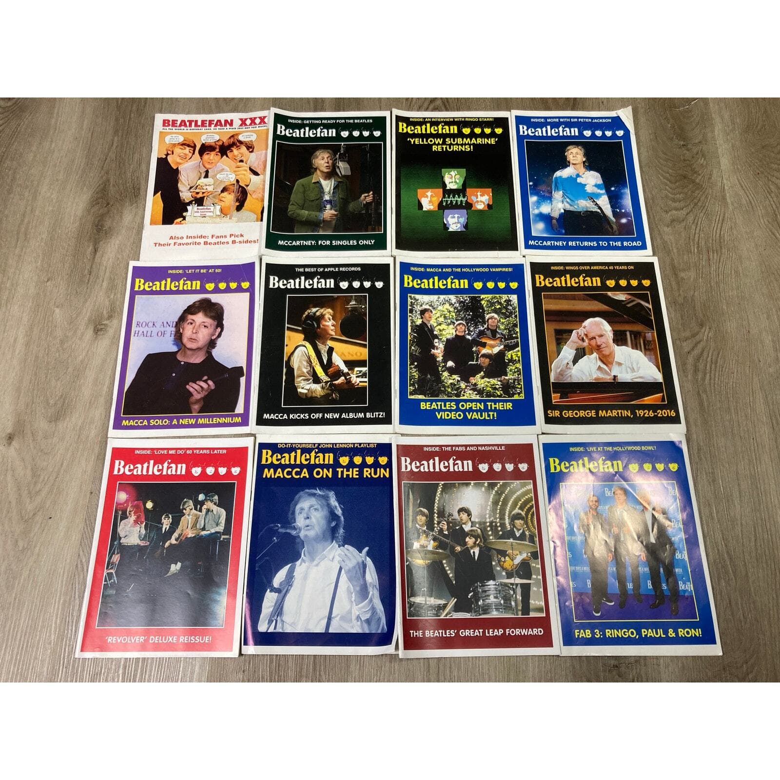 Beatles Magazine Lot Vintage 90s Beatlefan Rolling Stone Music Bundle - Thumbnail 4