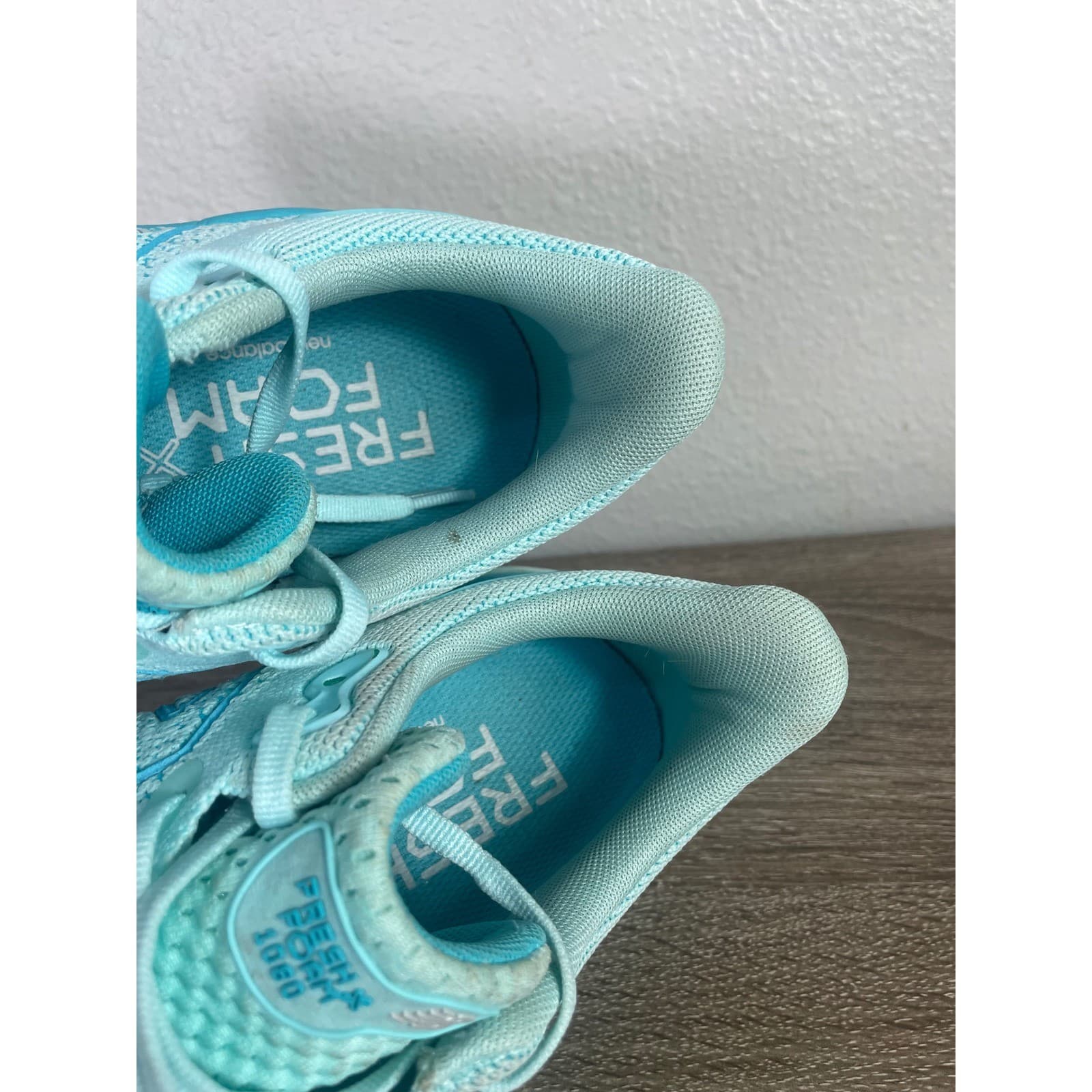 New Balance Fresh Foam X 1080 v12 Womens 10 Aqua Blue Running Shoes Sneakers - Thumbnail 7
