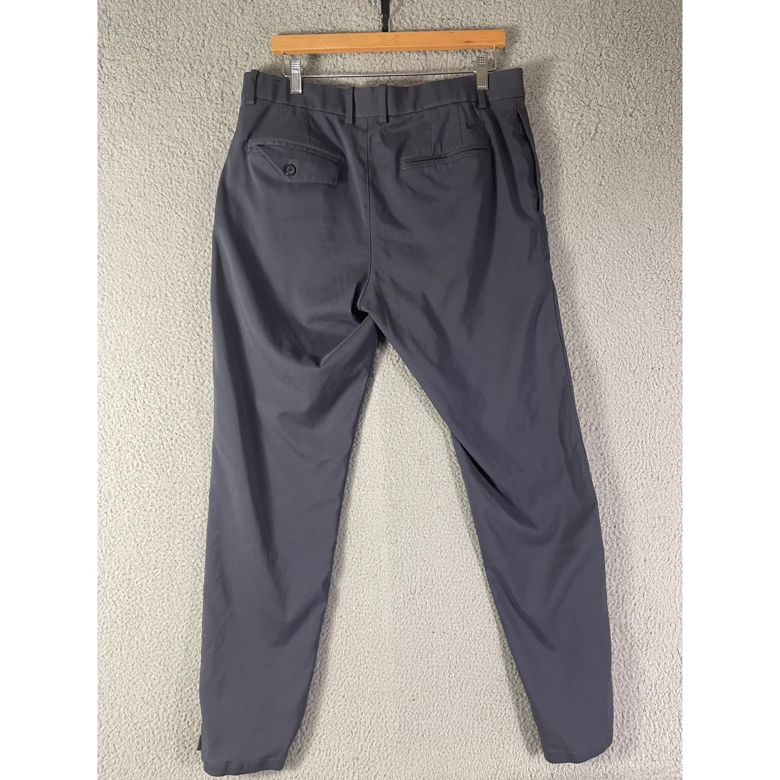 Nike Dri-FIT Golf Pants Mens 34x32 Gray Stretch Performance Casual Chino - Thumbnail 11