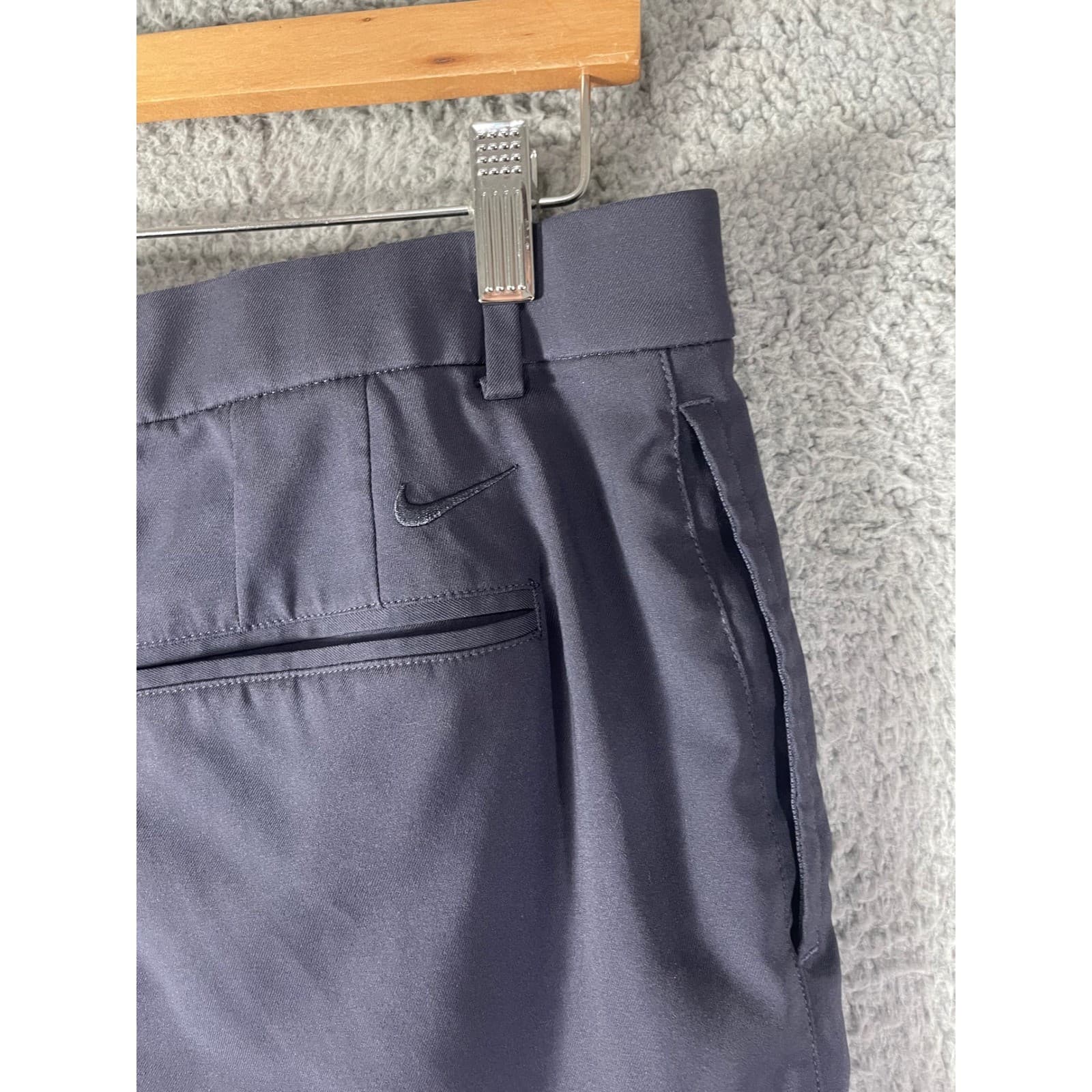 Nike Dri-FIT Golf Pants Mens 34x32 Gray Stretch Performance Casual Chino - Thumbnail 12