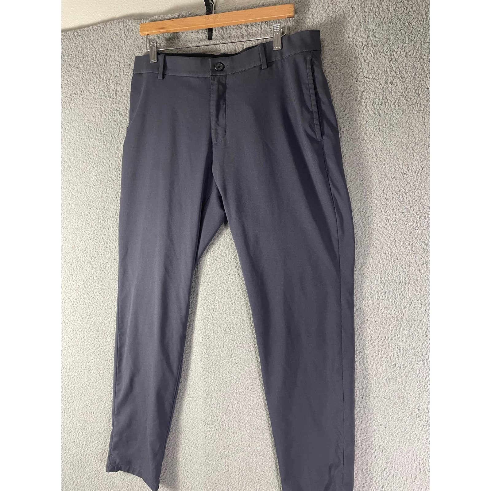 Nike Dri-FIT Golf Pants Mens 34x32 Gray Stretch Performance Casual Chino - Thumbnail 8