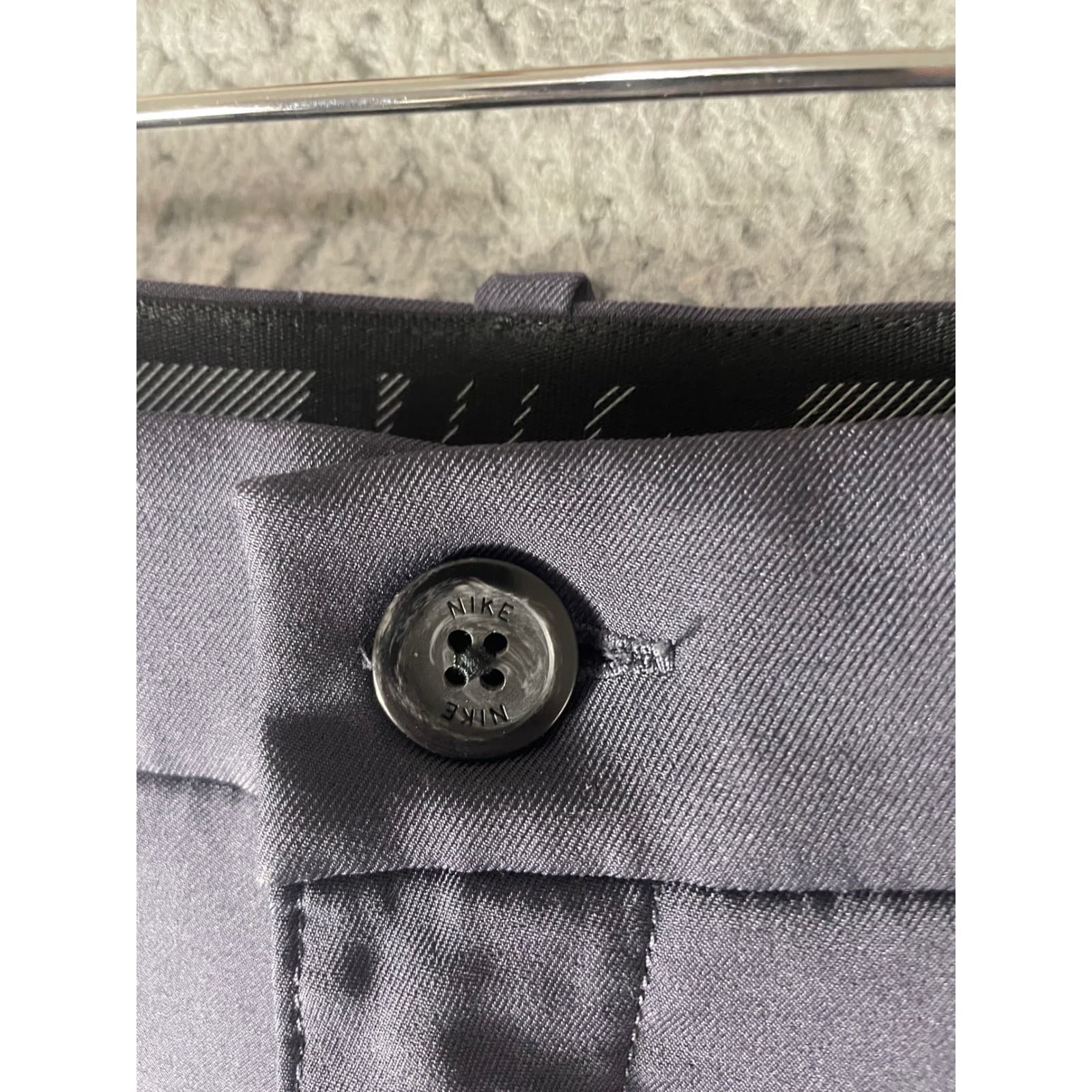Nike Dri-FIT Golf Pants Mens 34x32 Gray Stretch Performance Casual Chino - Thumbnail 9