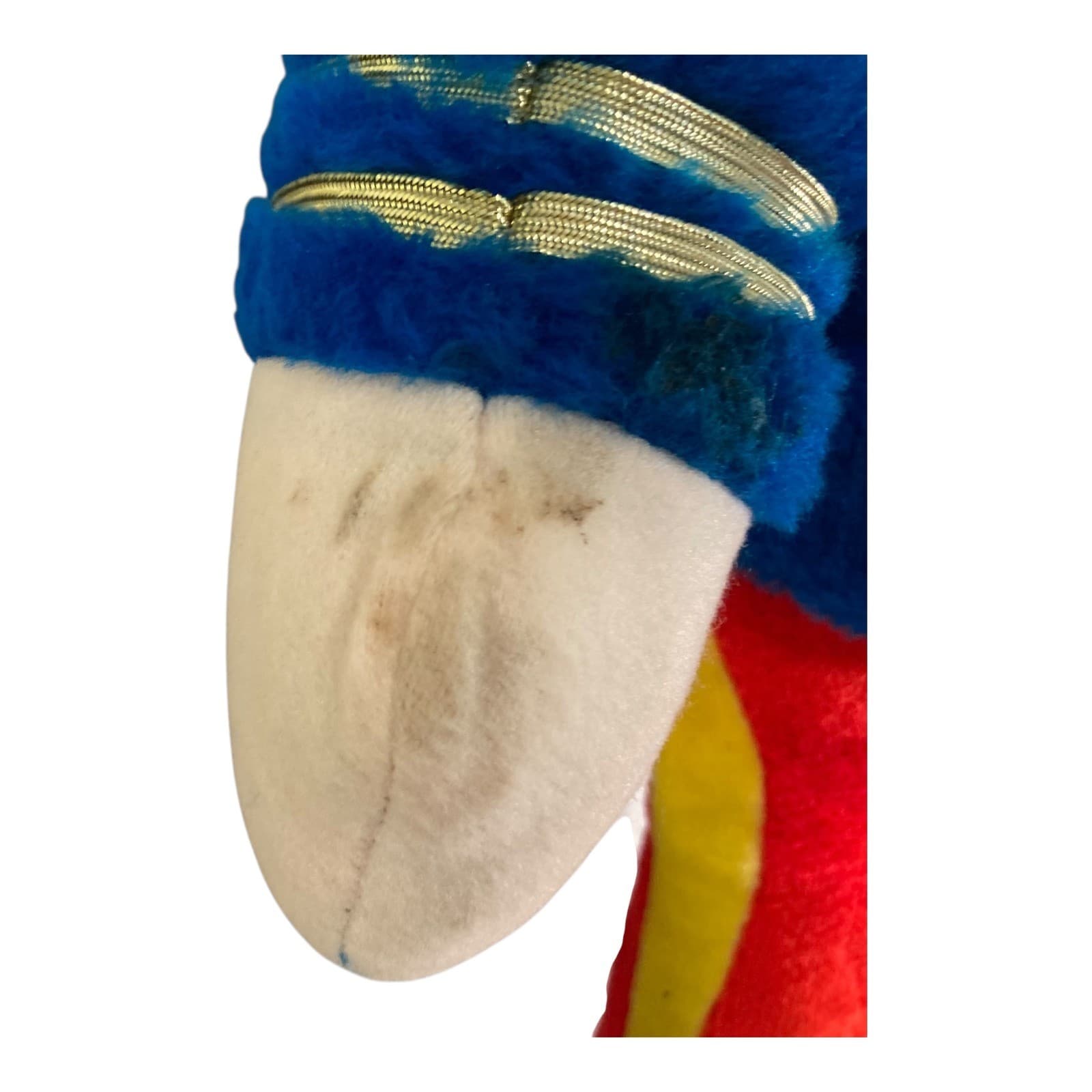 Vintage Animal Fair 37” Toy Soldier Plush Christmas Large Stuffed Doll Decor - Thumbnail 4