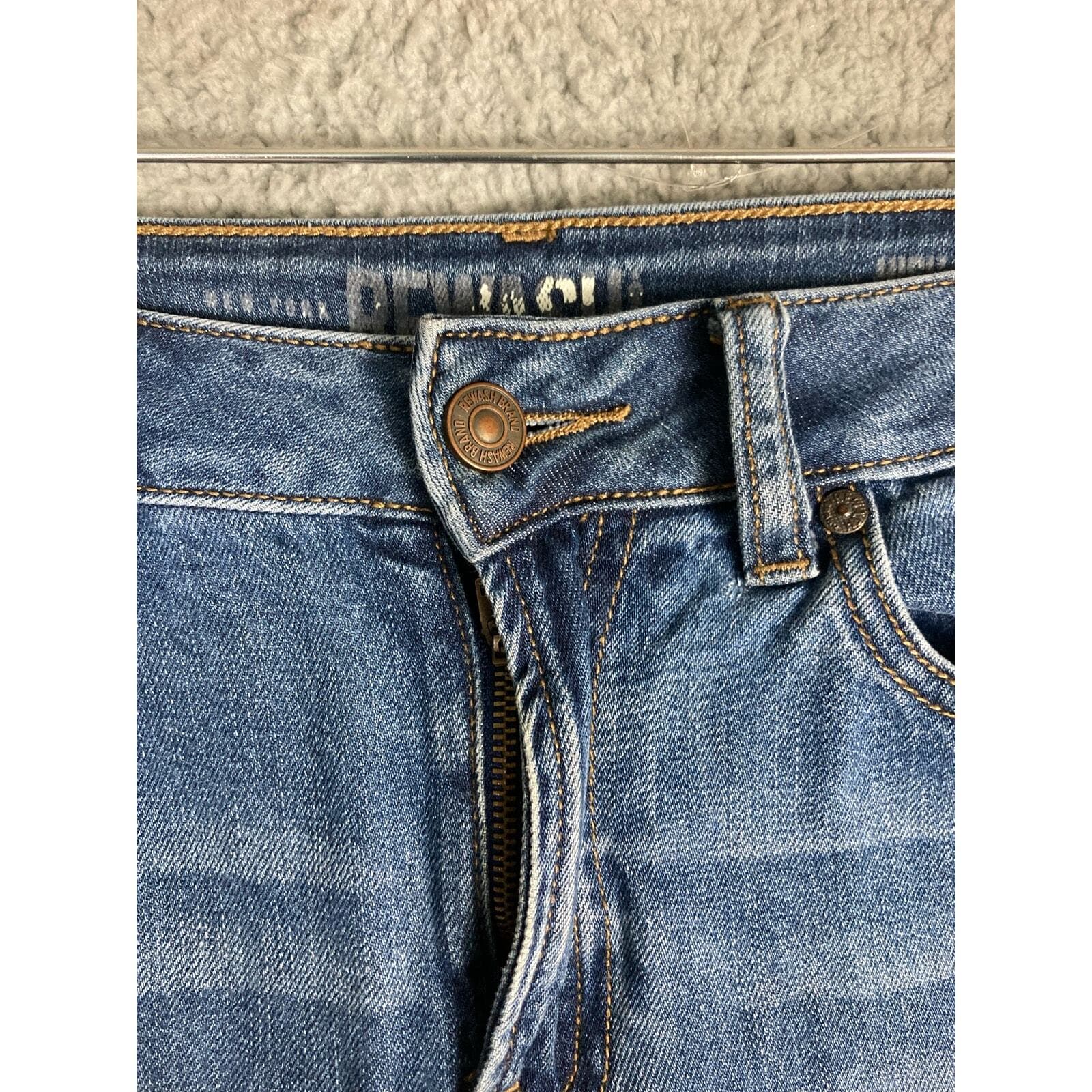 Rewash Women's Distressed High Rise Jeans Blue Size 7 Medium Wash - Thumbnail 8