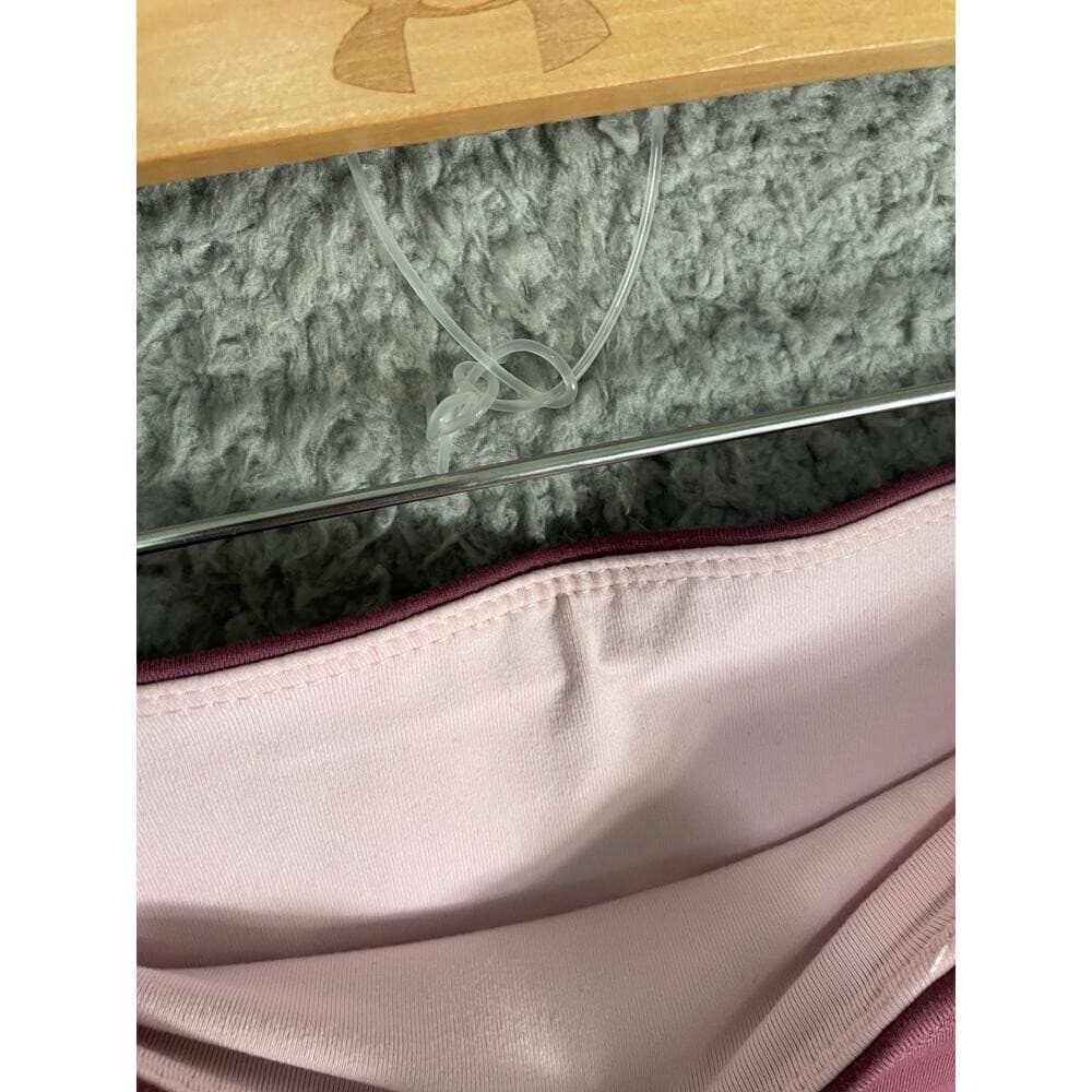 Women 7/8 Leggings Mauve Pink L High Rise Yoga Gym Athletic Stretch Pants - Thumbnail 4