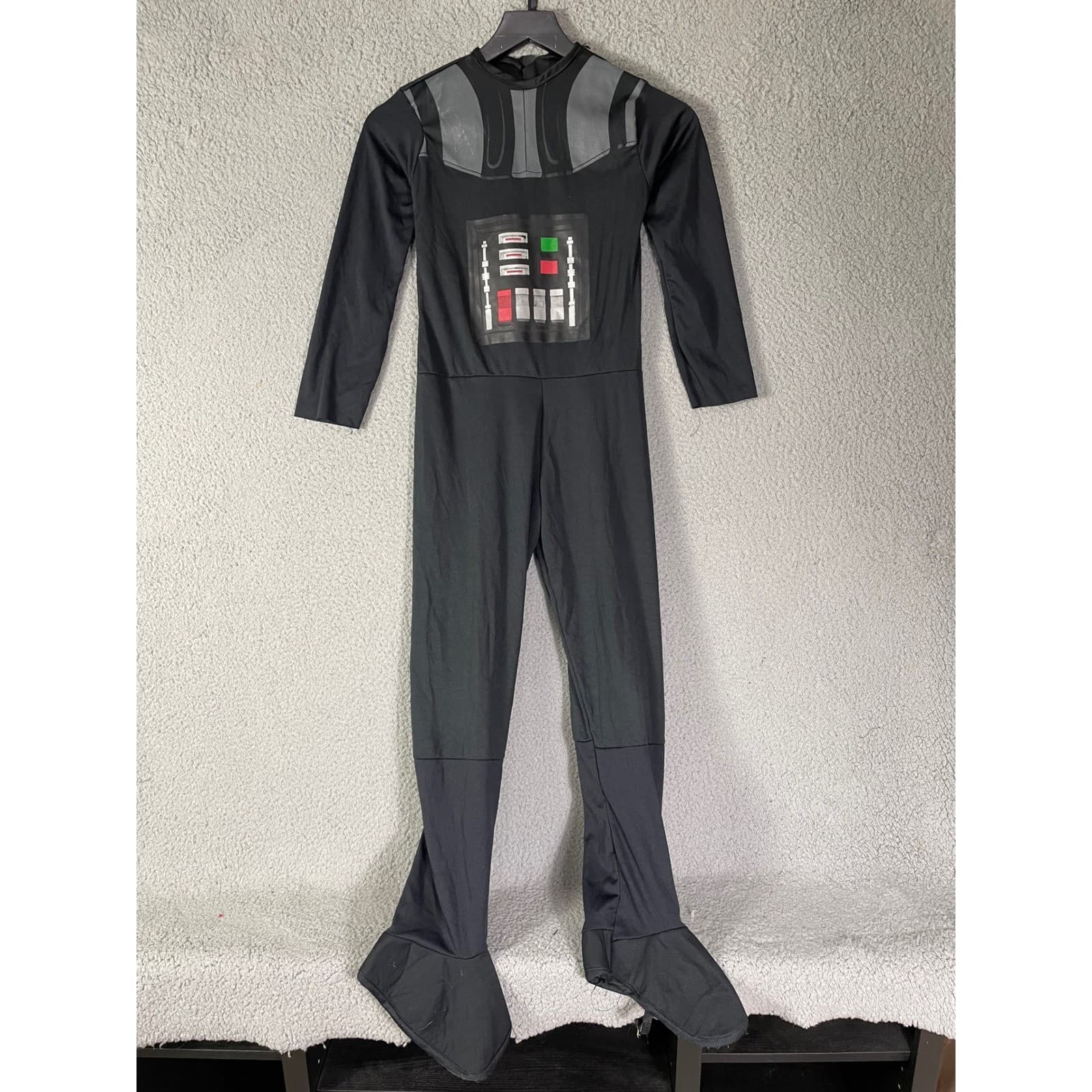 Star Wars Darth Vader Costume Kids Medium Rubies Jumpsuit Halloween - Thumbnail 5