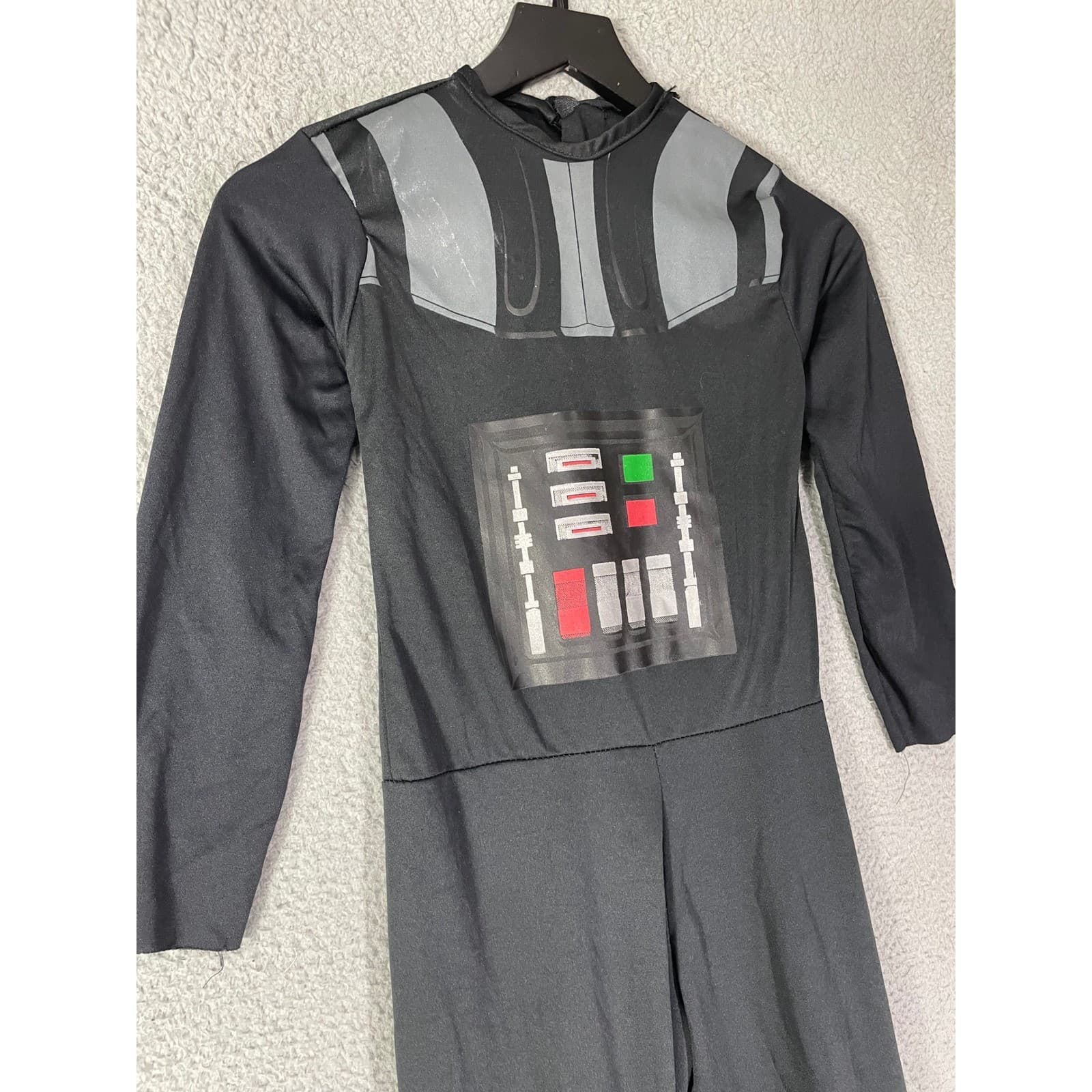 Star Wars Darth Vader Costume Kids Medium Rubies Jumpsuit Halloween - Thumbnail 9