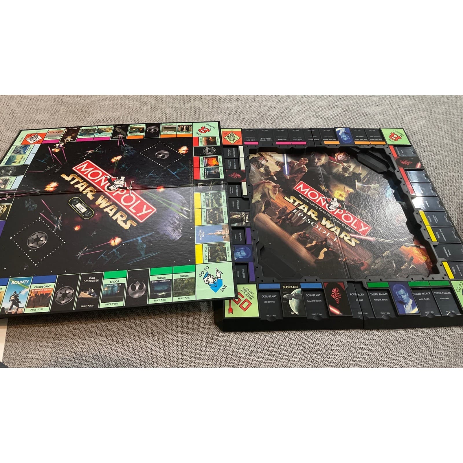 Star Wars Monopoly Episode I 3D Board Game Complete Collector Edition 1999 - Thumbnail 3