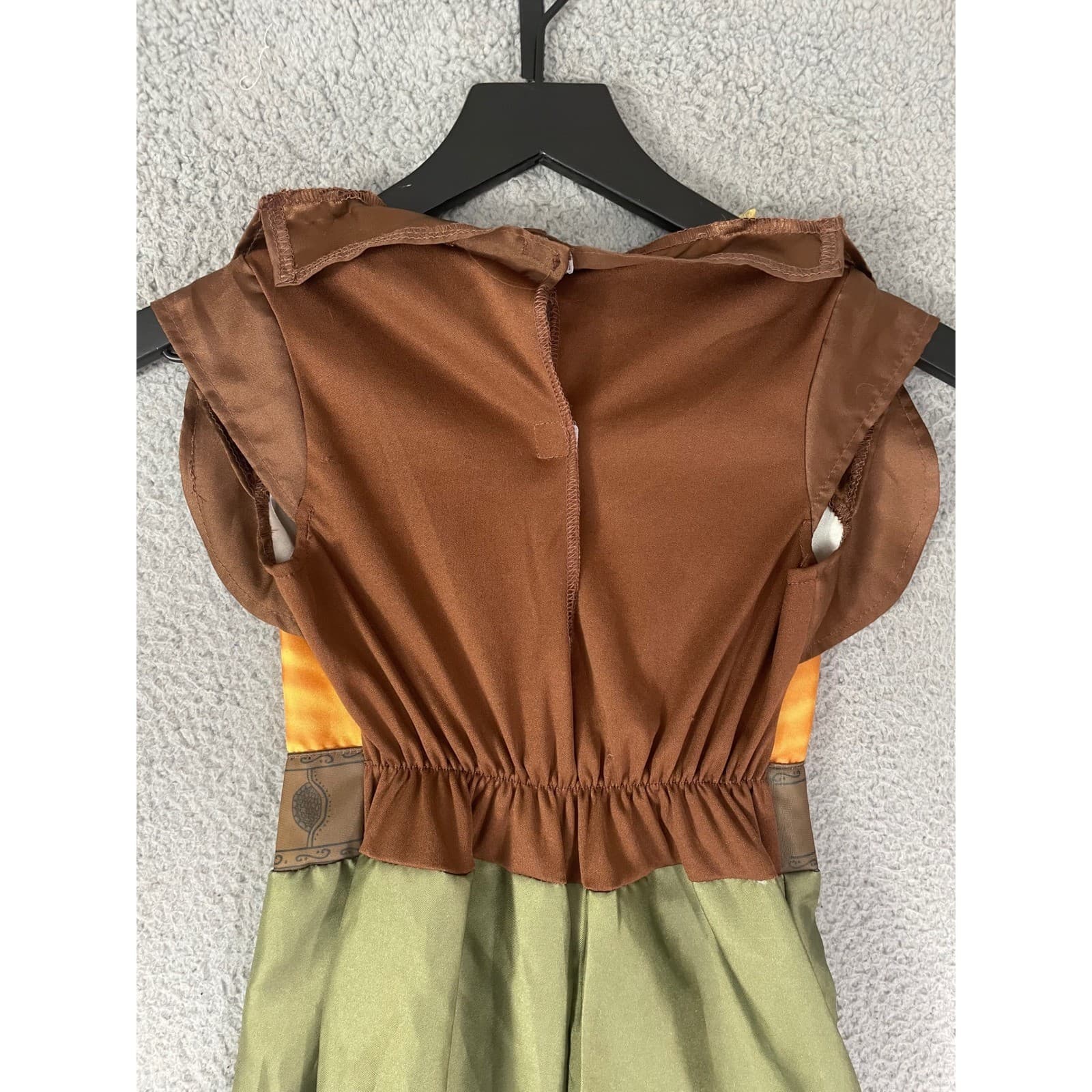 Disney Raya Costume Kids 4-6X Warrior Jumpsuit Jakks Pacific Outfit - Thumbnail 10