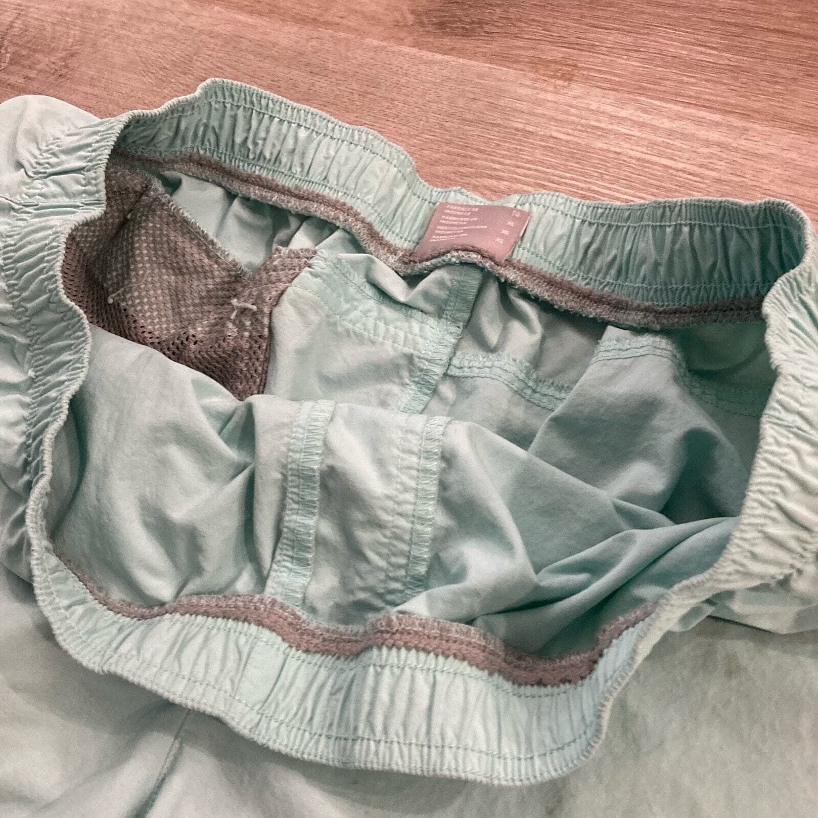 Columbia Men's Swim Shorts XL Mint Green Elastic Waistband - Thumbnail 7