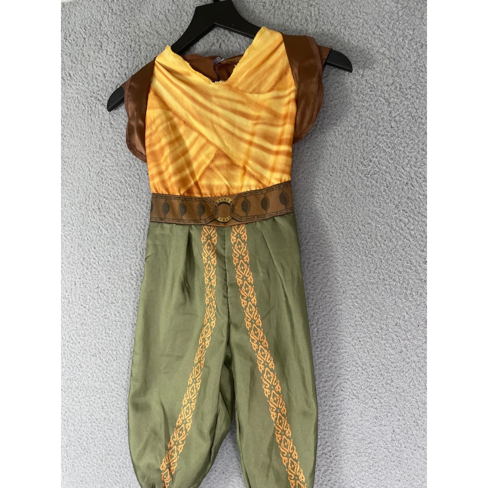 Disney Raya Costume Kids 4-6X Warrior Jumpsuit Jakks Pacific Outfit - Thumbnail 8