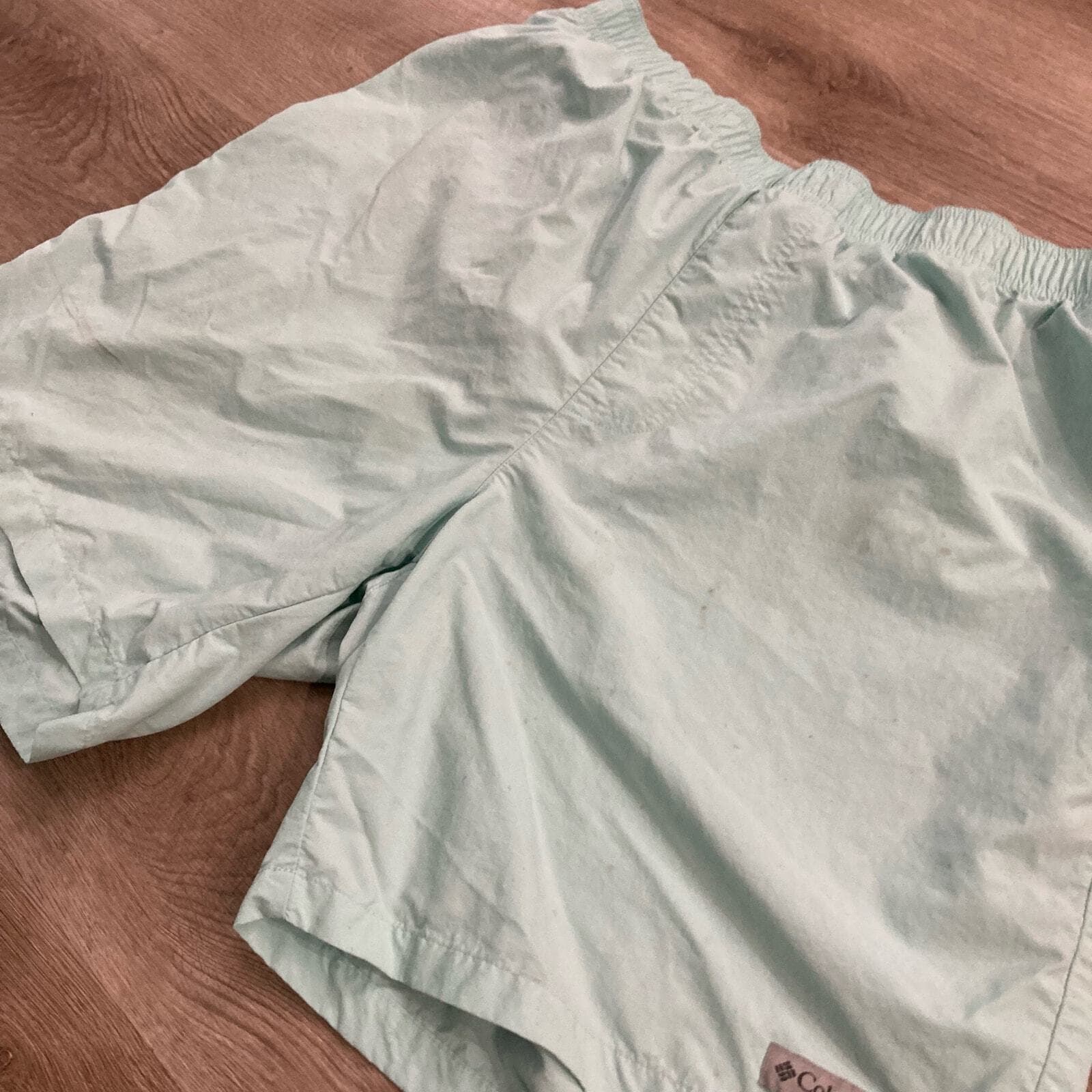 Columbia Men's Swim Shorts XL Mint Green Elastic Waistband - Thumbnail 8