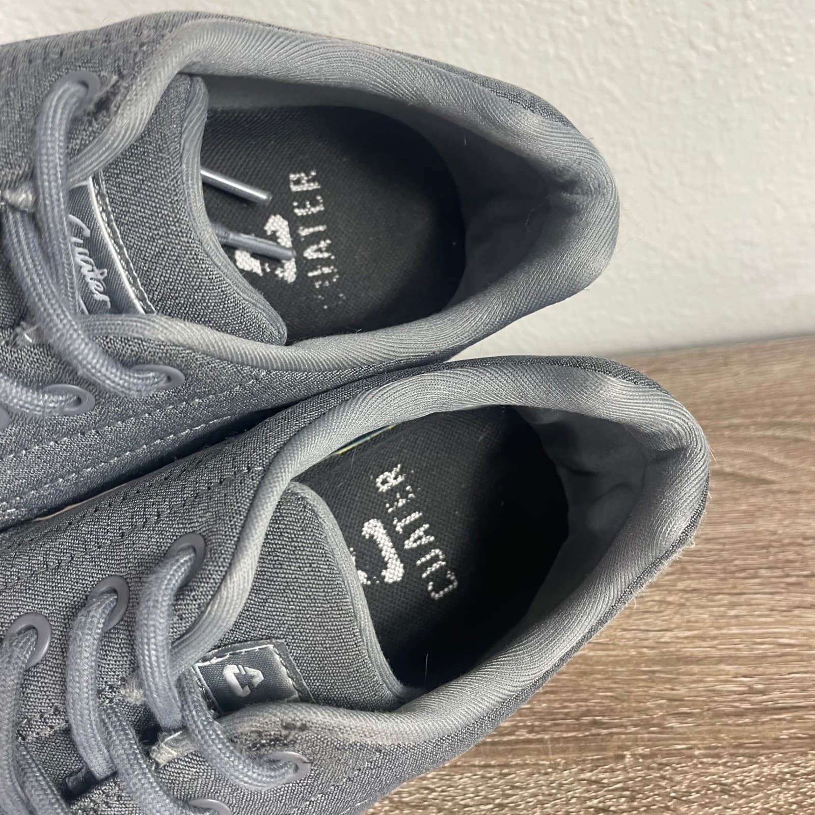 Cuater TravisMathew Daily Woven Mens 11.5 Gray Knit Golf Casual Shoes - Thumbnail 10
