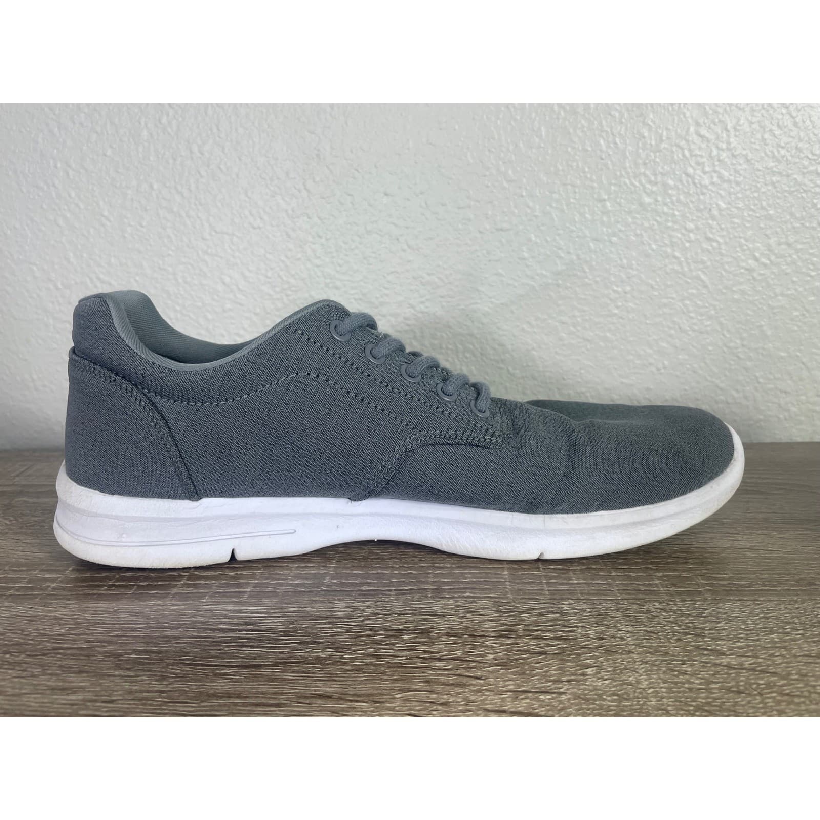 Cuater TravisMathew Daily Woven Mens 11.5 Gray Knit Golf Casual Shoes - Thumbnail 7