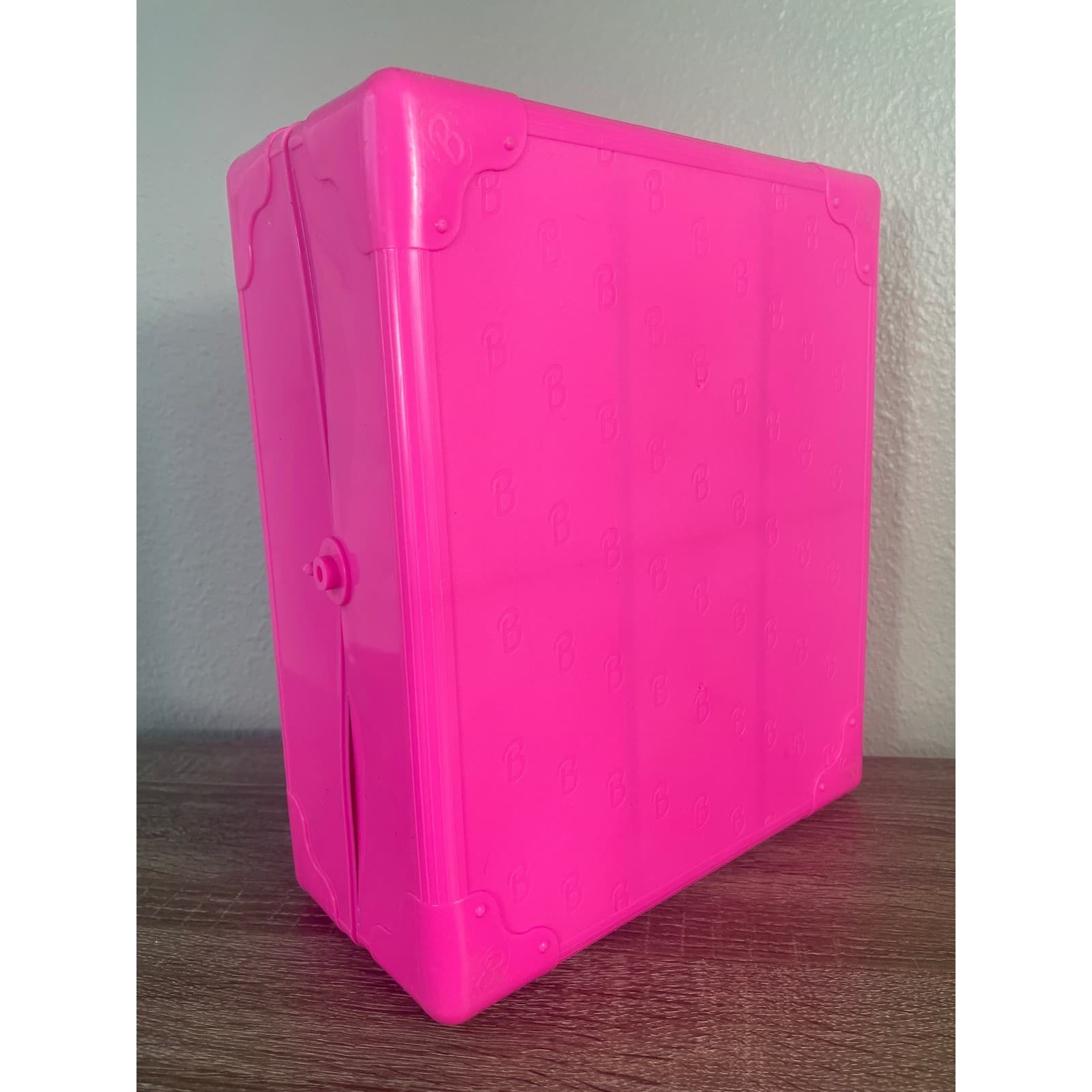 Vintage 1995 Mattel Barbie Songbird Vinyl Doll Case Storage Trunk Pink Tara Toy - Thumbnail 10