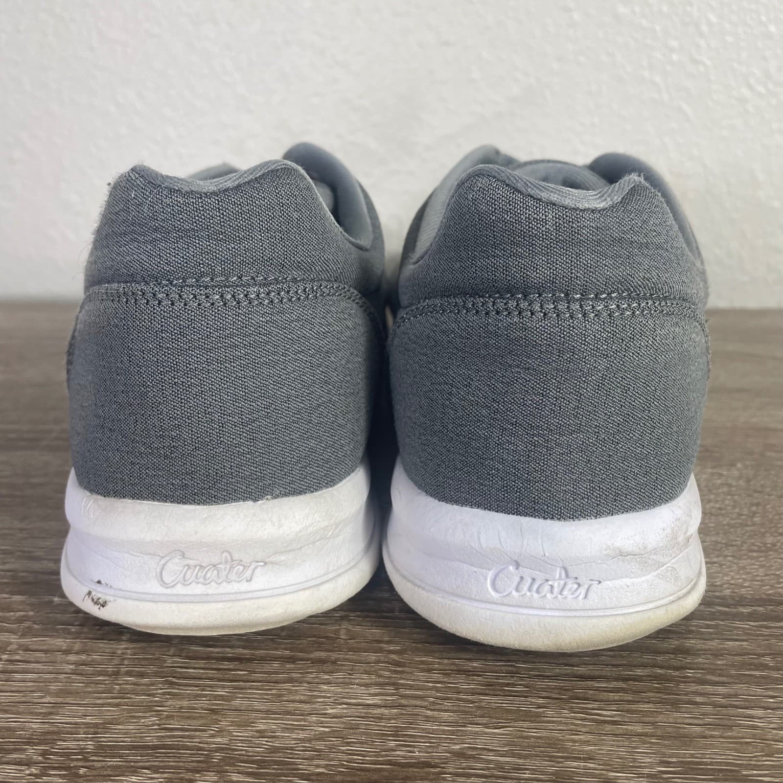 Cuater TravisMathew Daily Woven Mens 11.5 Gray Knit Golf Casual Shoes - Thumbnail 11