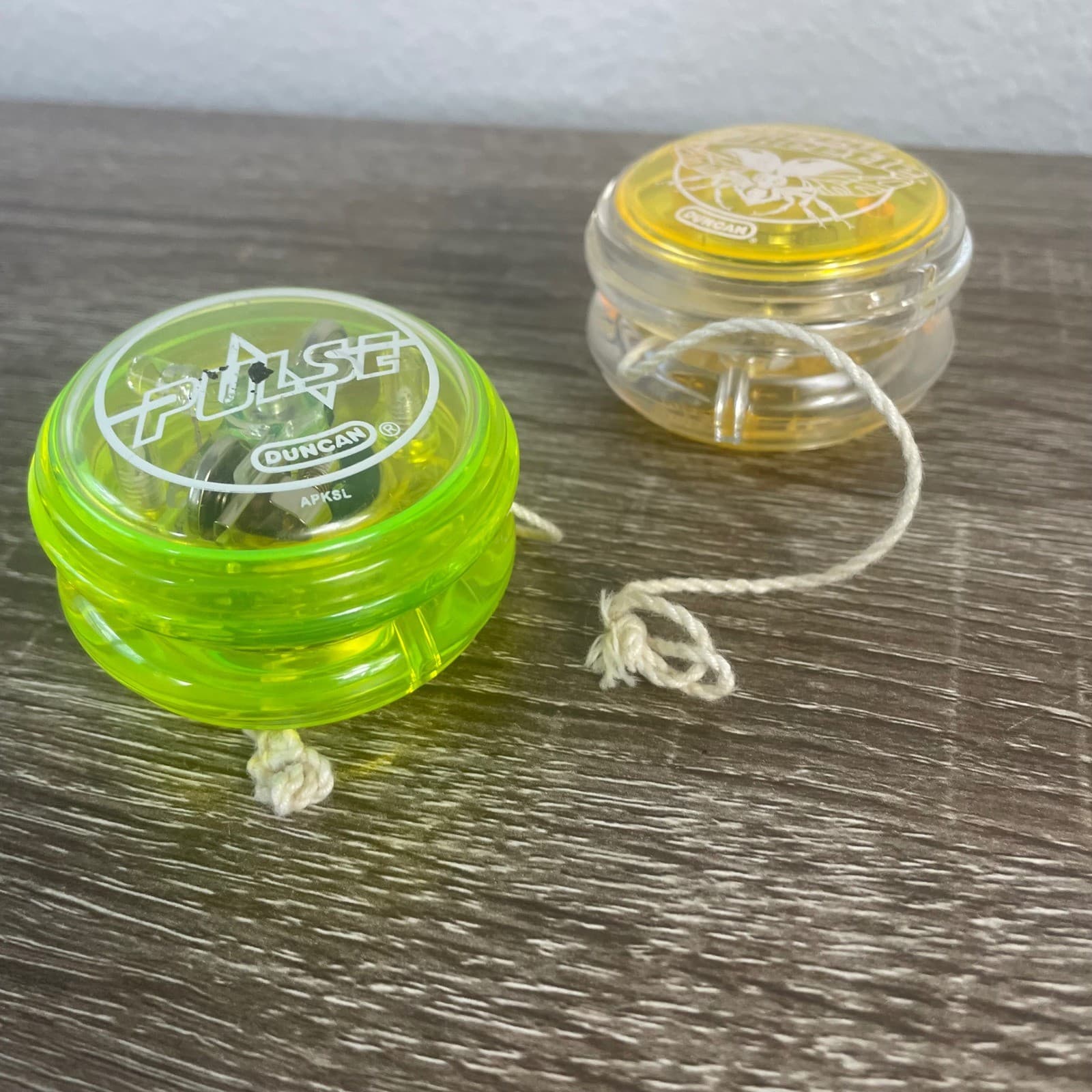 Duncan Yo Yo Lot Speed Beetle Pulse 2pc Green Yellow Performance Yoyos - Thumbnail 8