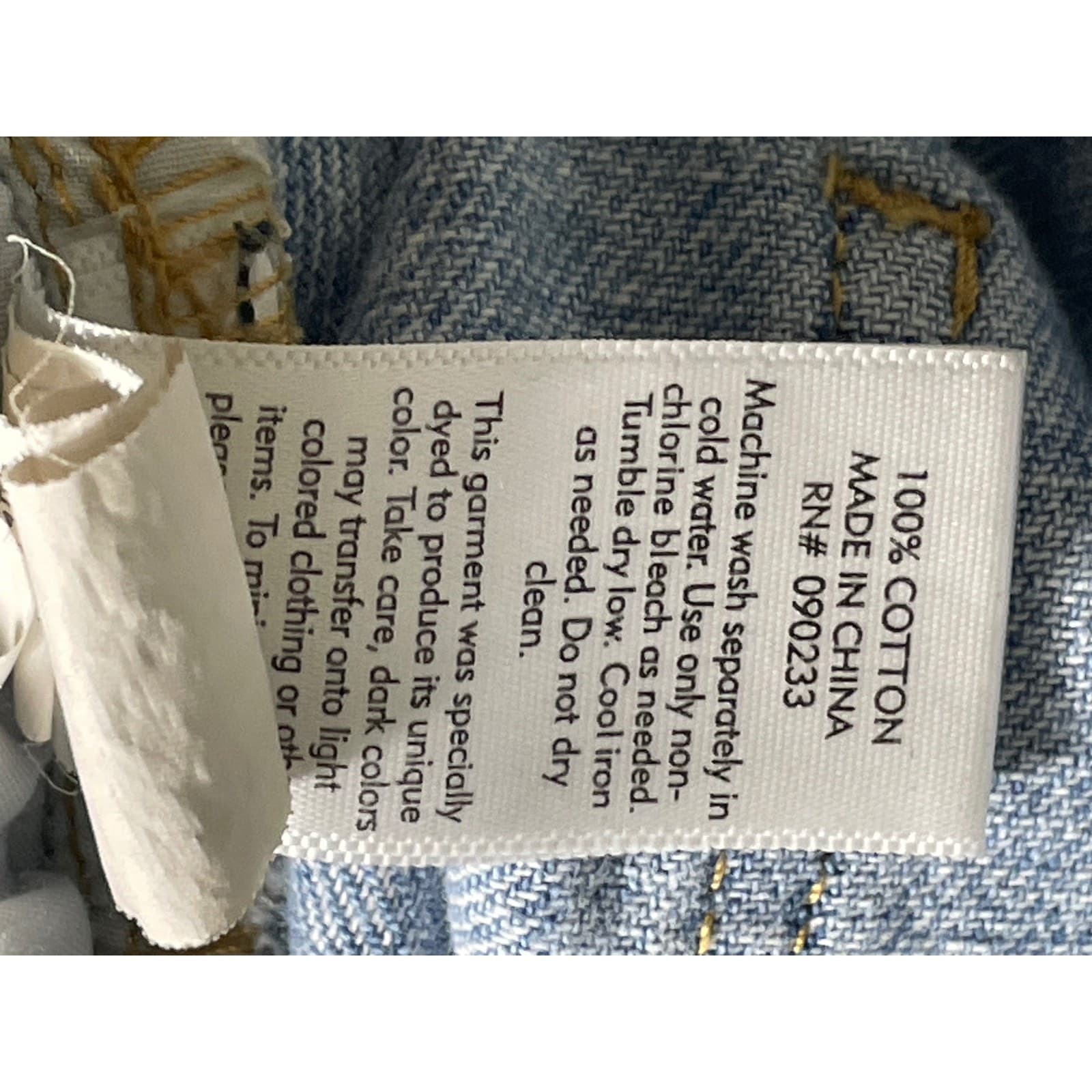PacSun Denim Mini Skirt Womens 26 Light Wash High Rise Casual Y2K Summer - Thumbnail 5