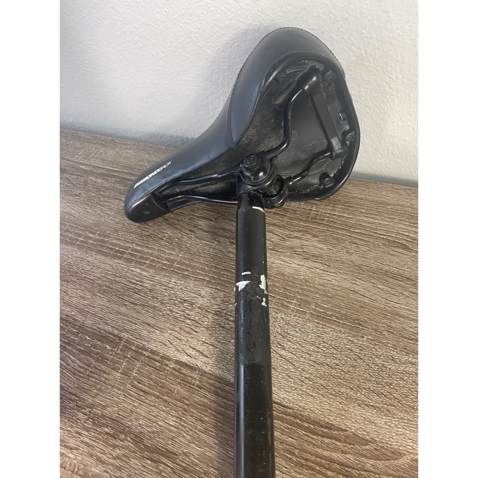 Diamondback Comfort Plus Padded Bicycle Saddle Seat Matte Black Cionlli 2012 - Thumbnail 13