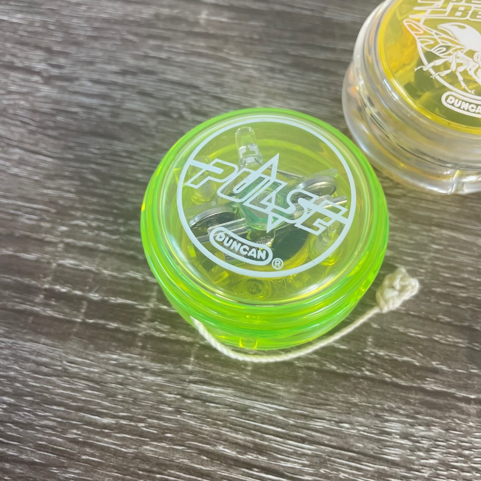 Duncan Yo Yo Lot Speed Beetle Pulse 2pc Green Yellow Performance Yoyos - Thumbnail 3