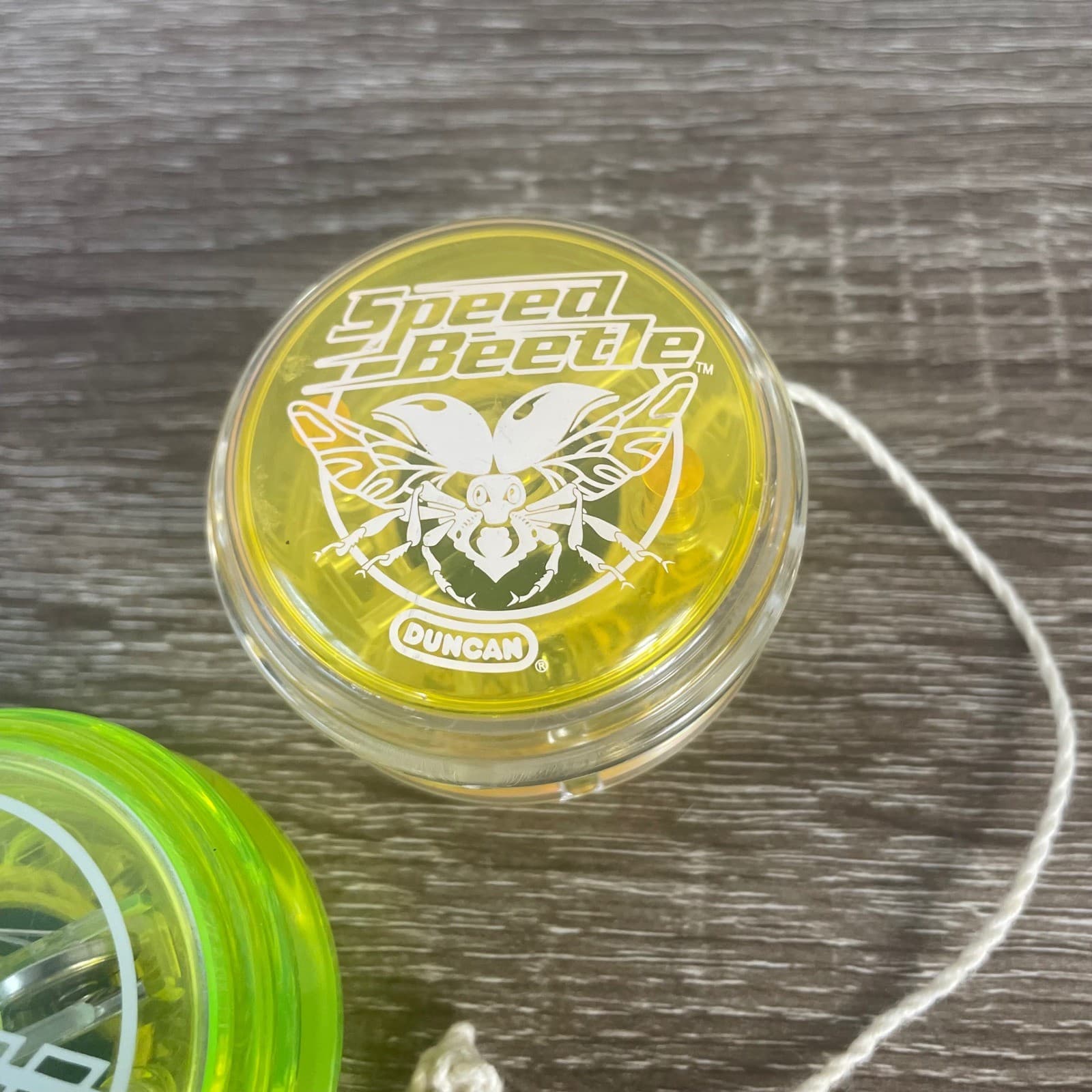 Duncan Yo Yo Lot Speed Beetle Pulse 2pc Green Yellow Performance Yoyos - Thumbnail 4