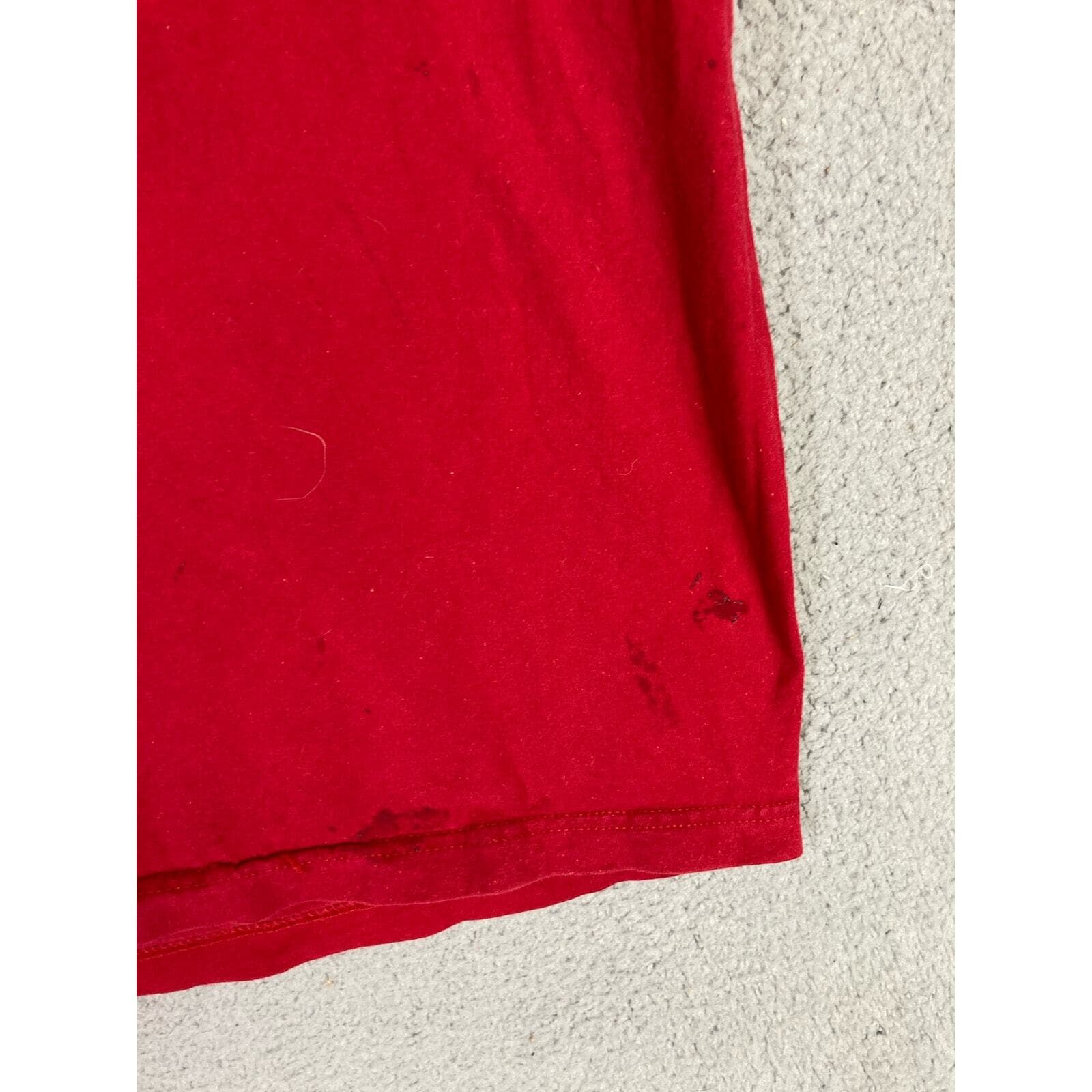 Buc-ee's Unisex Red T-Shirt L Short Sleeve Graphic Beaver Logo - Thumbnail 6
