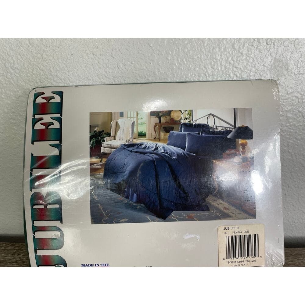 Vintage Cannon Jubilee II Twin Flat Sheet NOS USA Percale Cotton 180TC New - Thumbnail 6