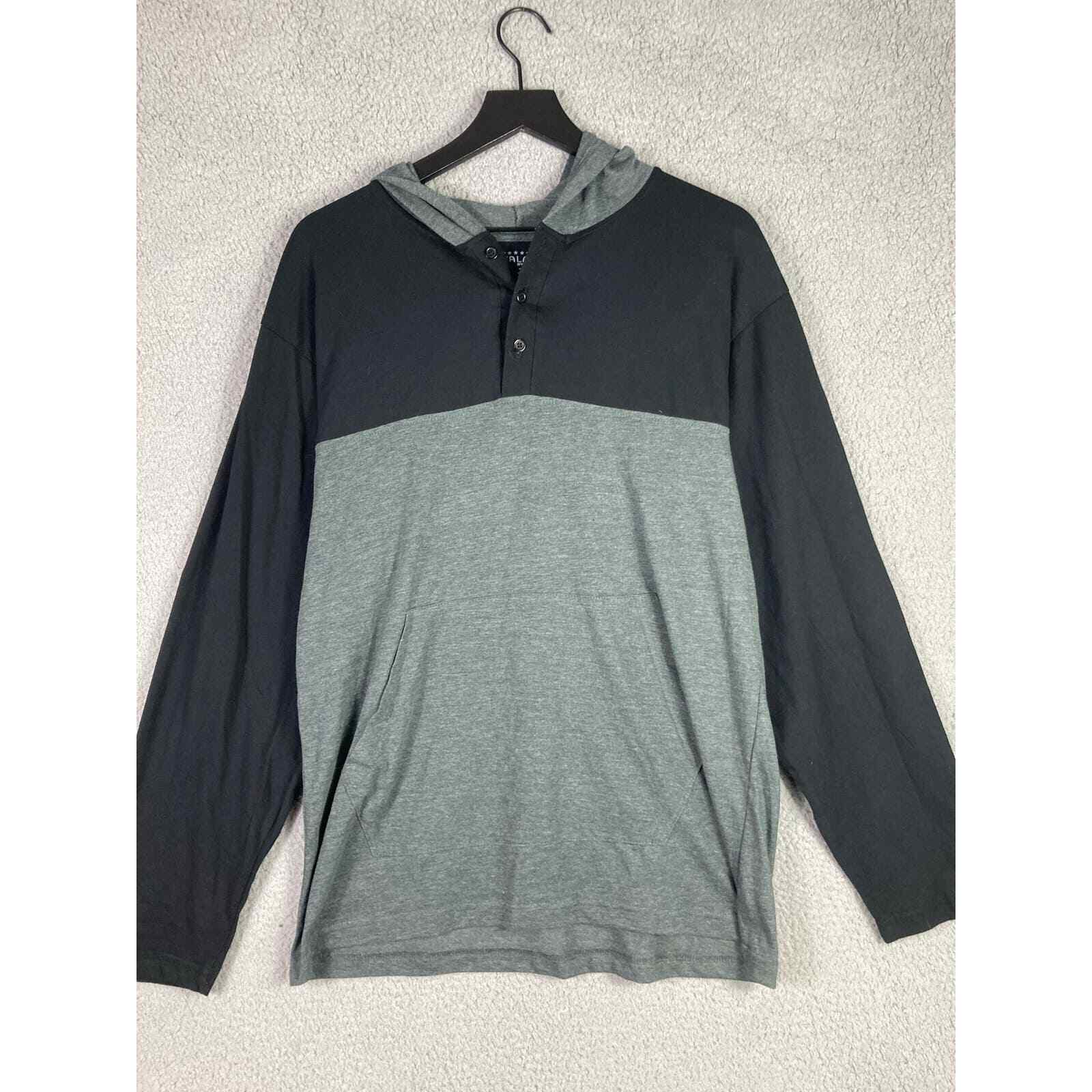 NEW Men's Galaxy Harvie Hoodie Shirt Dark Gray Size XL NWT Activewear Black - Thumbnail 4