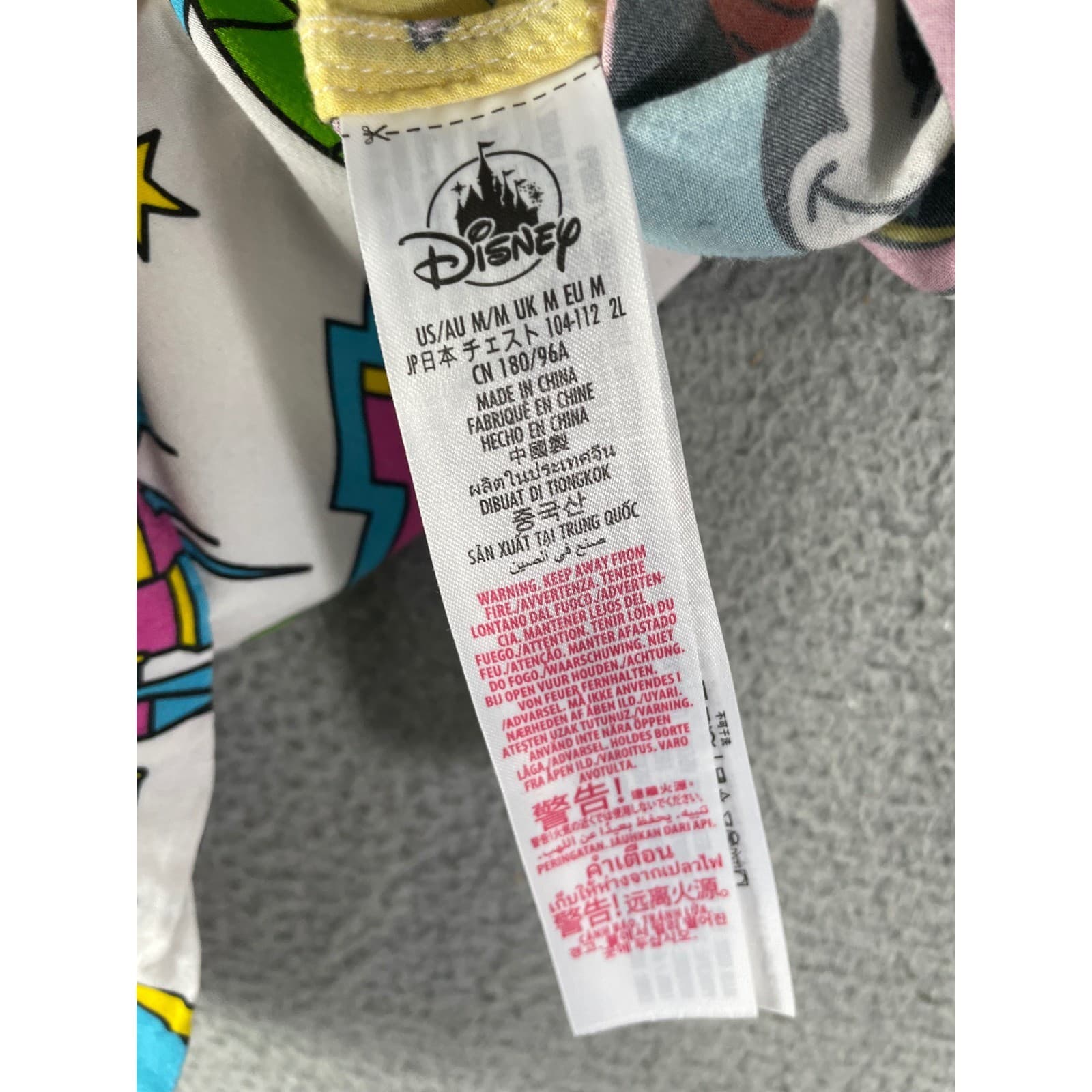 Disney Parks 2024 Mickey Minnie Button Shirt Womens Theme Park Graphic Top - Thumbnail 3