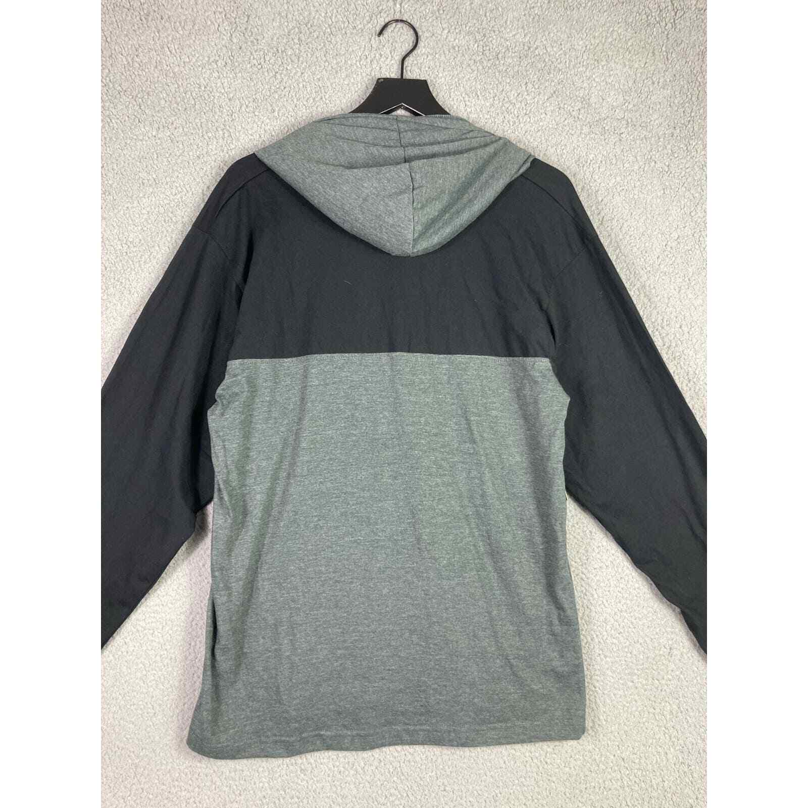 NEW Men's Galaxy Harvie Hoodie Shirt Dark Gray Size XL NWT Activewear Black - Thumbnail 7
