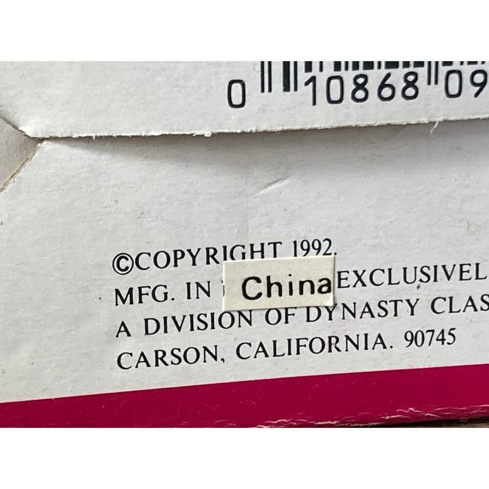Holiday Classics Carousel Ornament Set of 3 Hand-Painted Porcelain Brass 1992 - Thumbnail 6