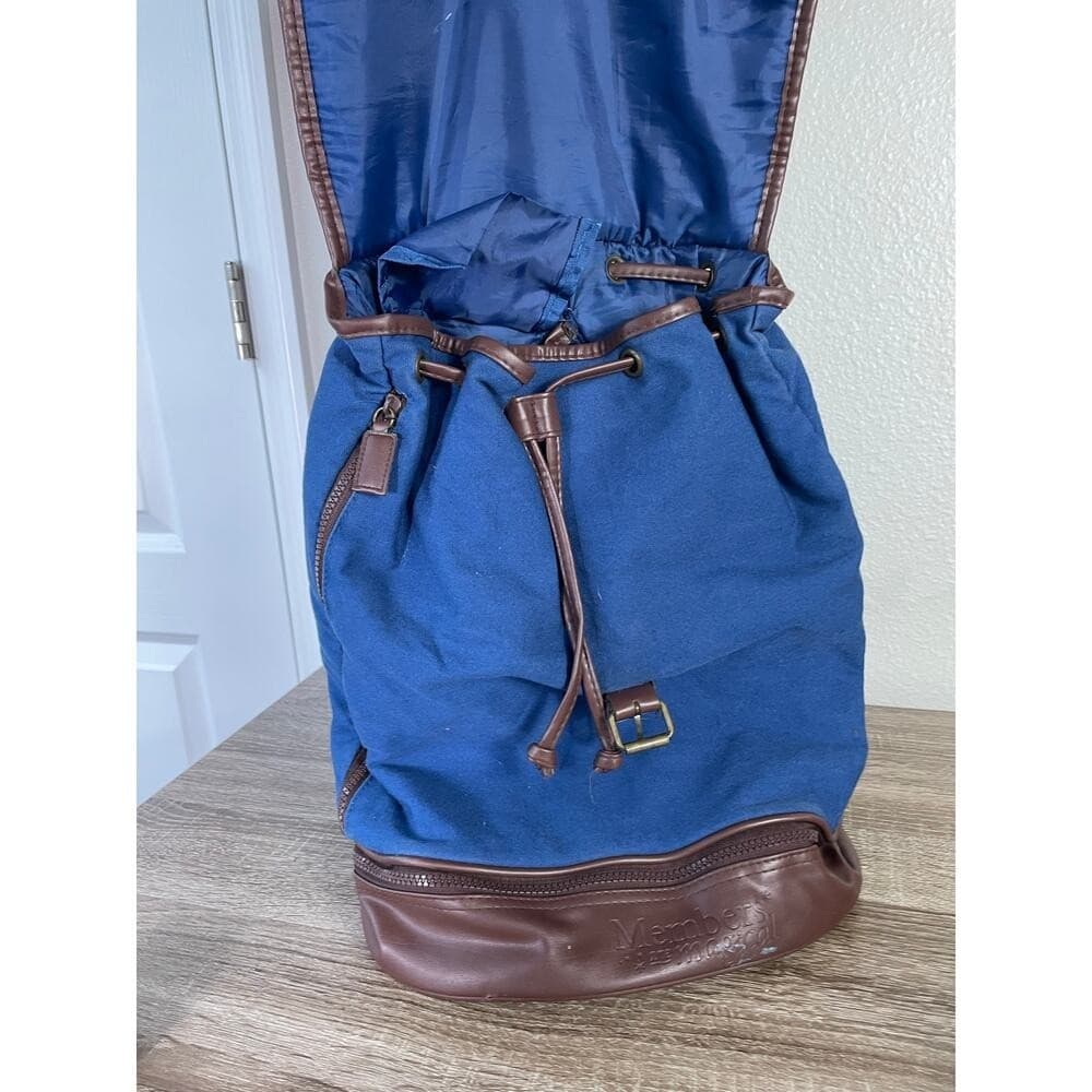 Disney Vacation Club Backpack Brown Blue Members are Magical Drawstring Bag - Thumbnail 8