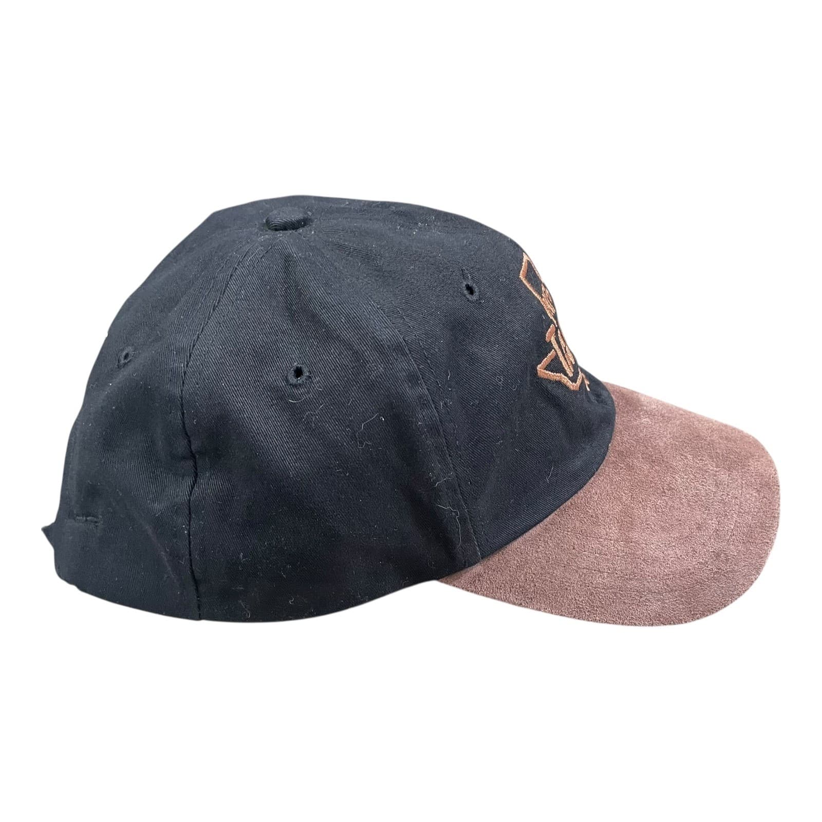 NFL Super Bowl XXXVIII Adjustable Hat Brown Black Embroidered Football - Thumbnail 8