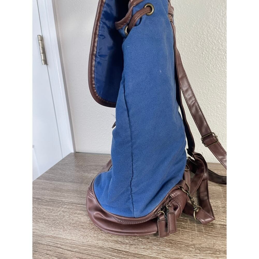 Disney Vacation Club Backpack Brown Blue Members are Magical Drawstring Bag - Thumbnail 9