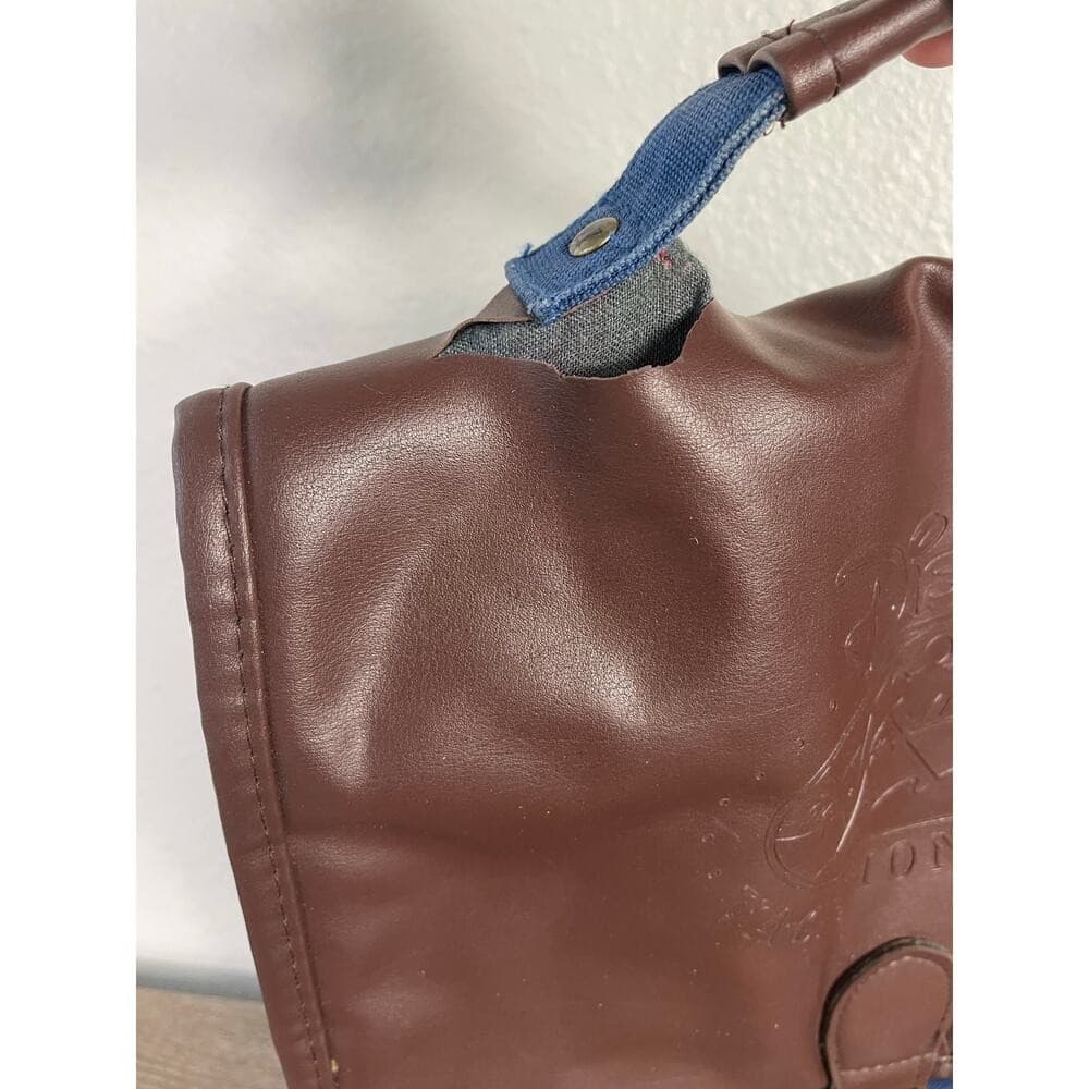 Disney Vacation Club Backpack Brown Blue Members are Magical Drawstring Bag - Thumbnail 3