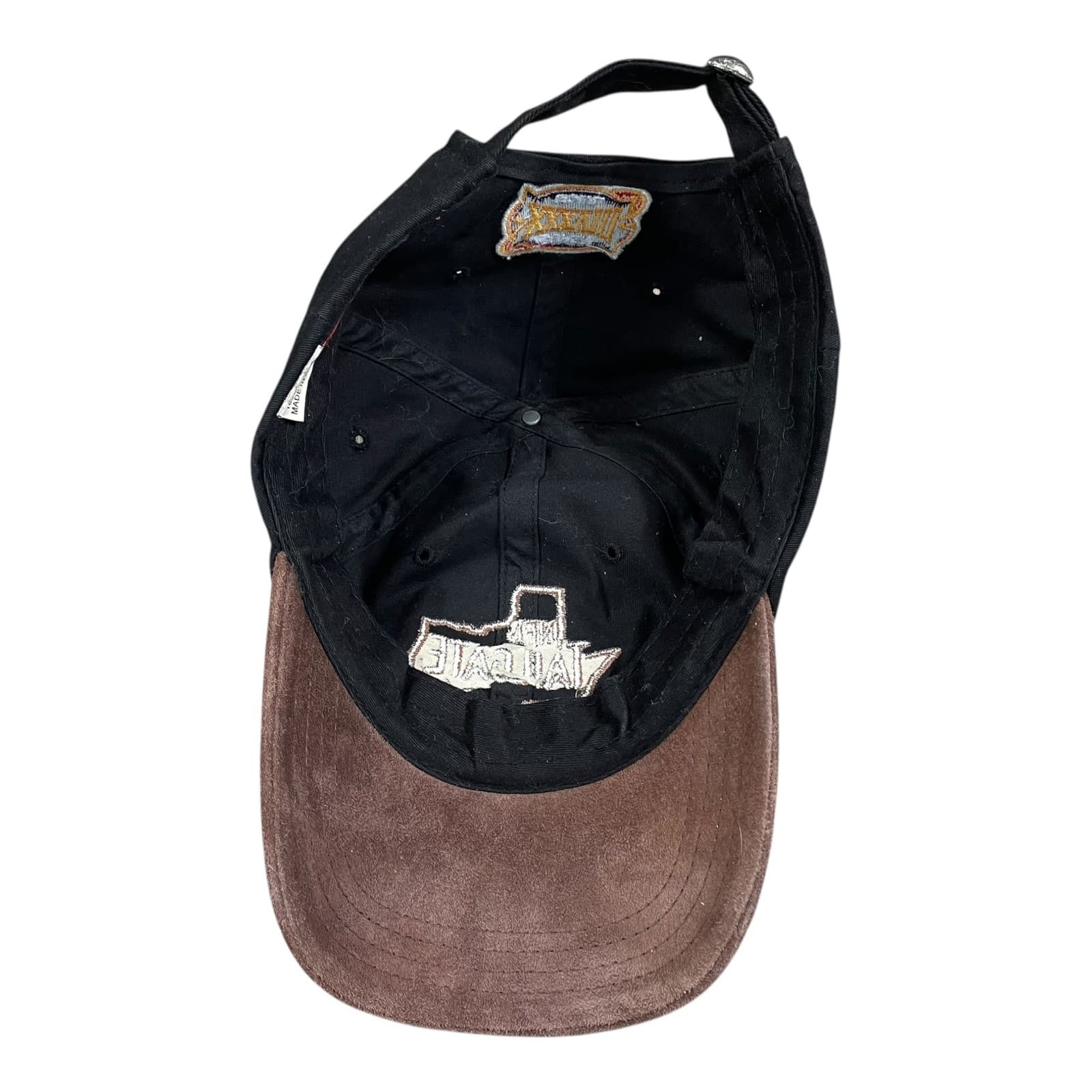 NFL Super Bowl XXXVIII Adjustable Hat Brown Black Embroidered Football - Thumbnail 9