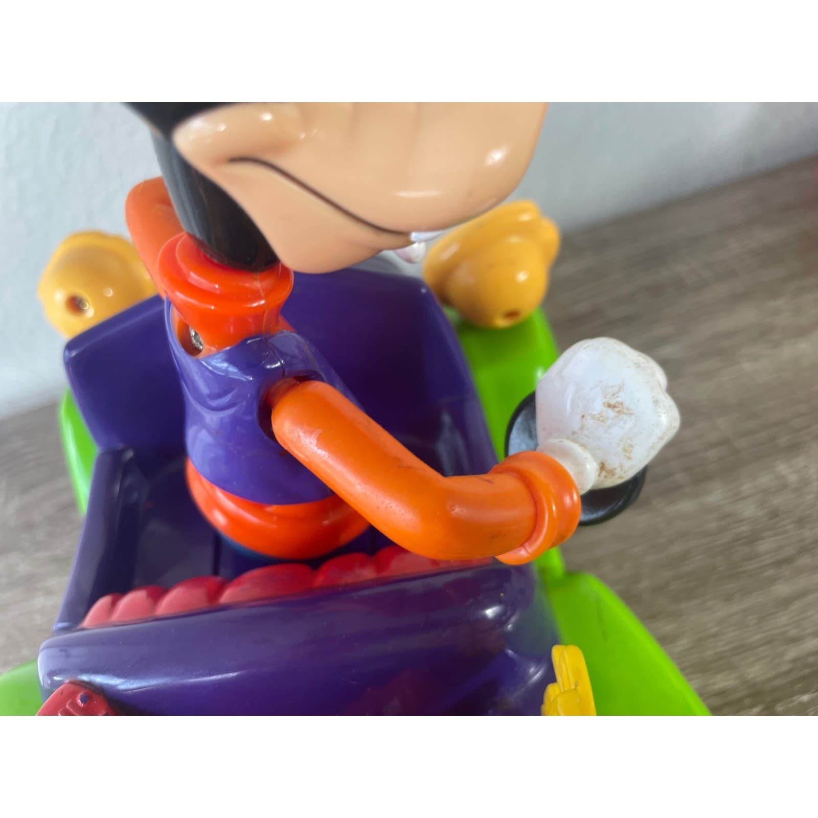 Disney Goofy Jalopy Car Toy 2000 Bumpy Ride Mattel Display Piece Parts Repair - Thumbnail 11