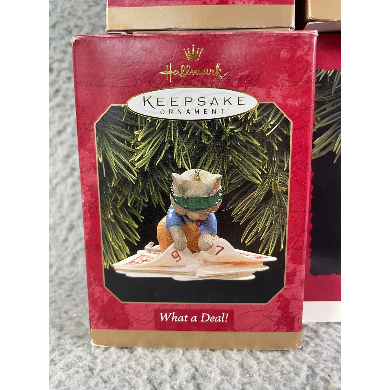 Hallmark Keepsake Ornaments Lot Granddaughter Little Song & Dance What A Deal - Thumbnail 5
