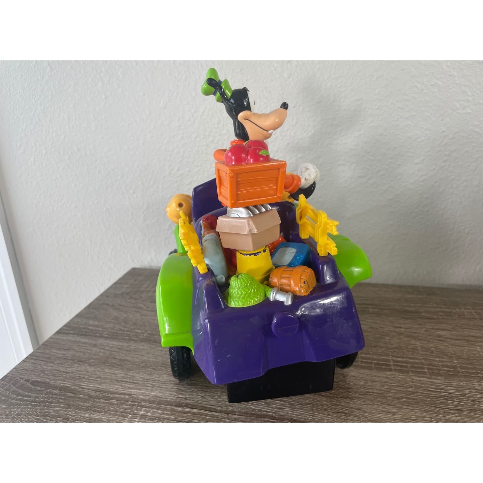 Disney Goofy Jalopy Car Toy 2000 Bumpy Ride Mattel Display Piece Parts Repair - Thumbnail 10
