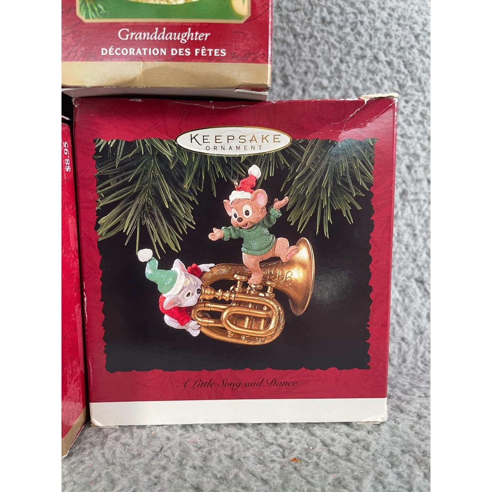 Hallmark Keepsake Ornaments Lot Granddaughter Little Song & Dance What A Deal - Thumbnail 6