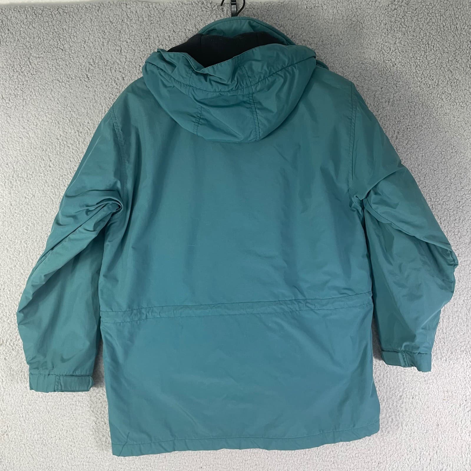 Vintage Eddie Bauer Polartec Parka Jacket Mens Medium Hooded Outdoor Coat - Thumbnail 6