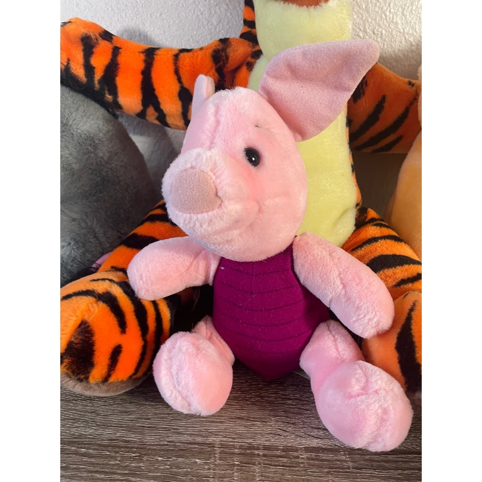 Vintage Disney Parks Pooh Tigger Piglet Eeyore Plush Lot Disneyland Disney World - Thumbnail 8