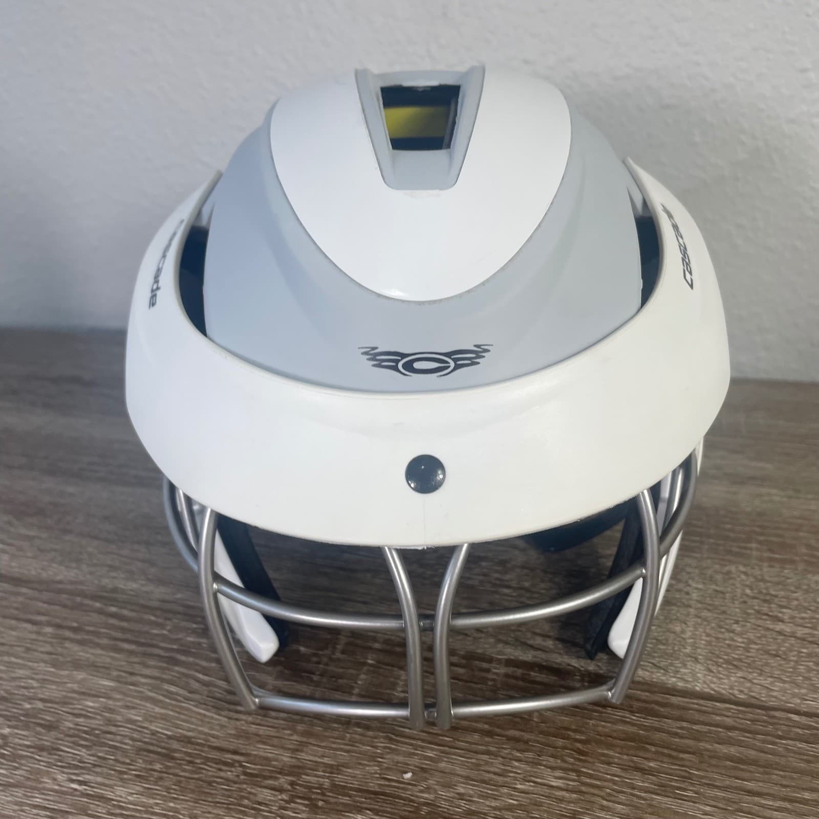 Cascade LX Womens Lacrosse Headgear White Gray One Size Adjustable Helmet - Thumbnail 10