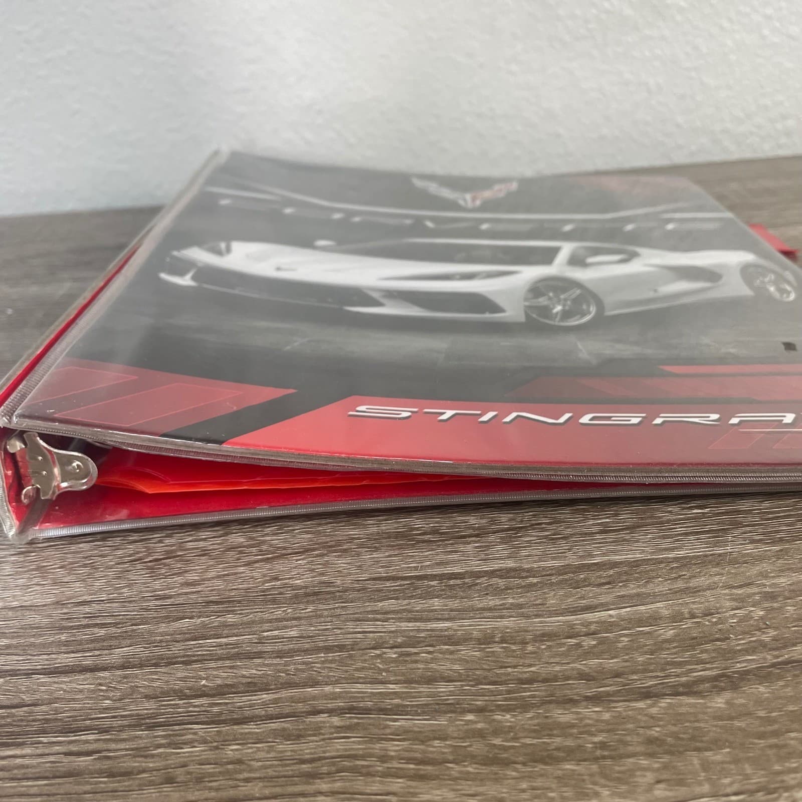 Corvette Stingray Binder 3 Ring Chevrolet Chevy C7 School Notebook Folder - Thumbnail 6