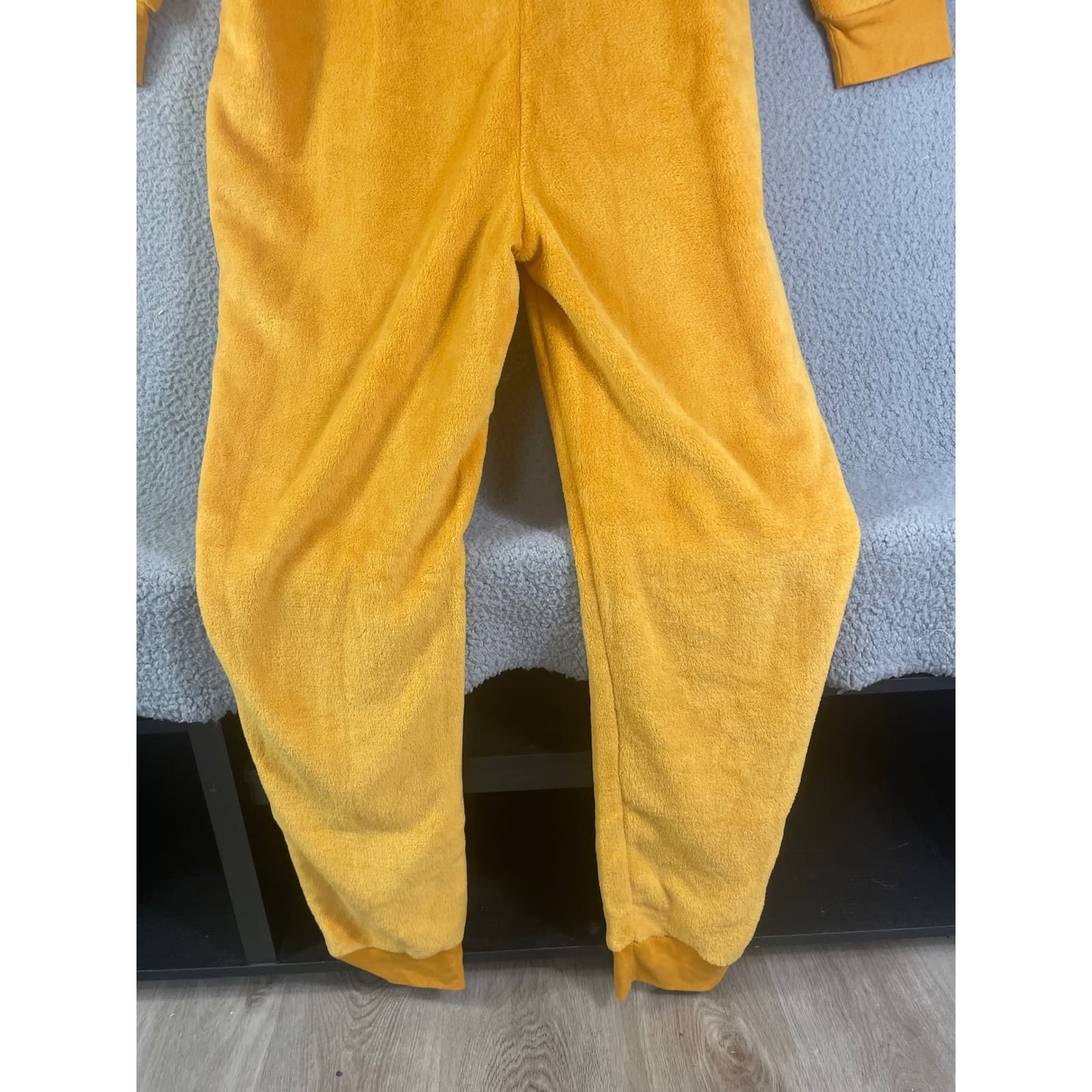 Disney Winnie Pooh Union Suit Pajamas Adult Fleece Hooded Costume NWT XL - Thumbnail 13
