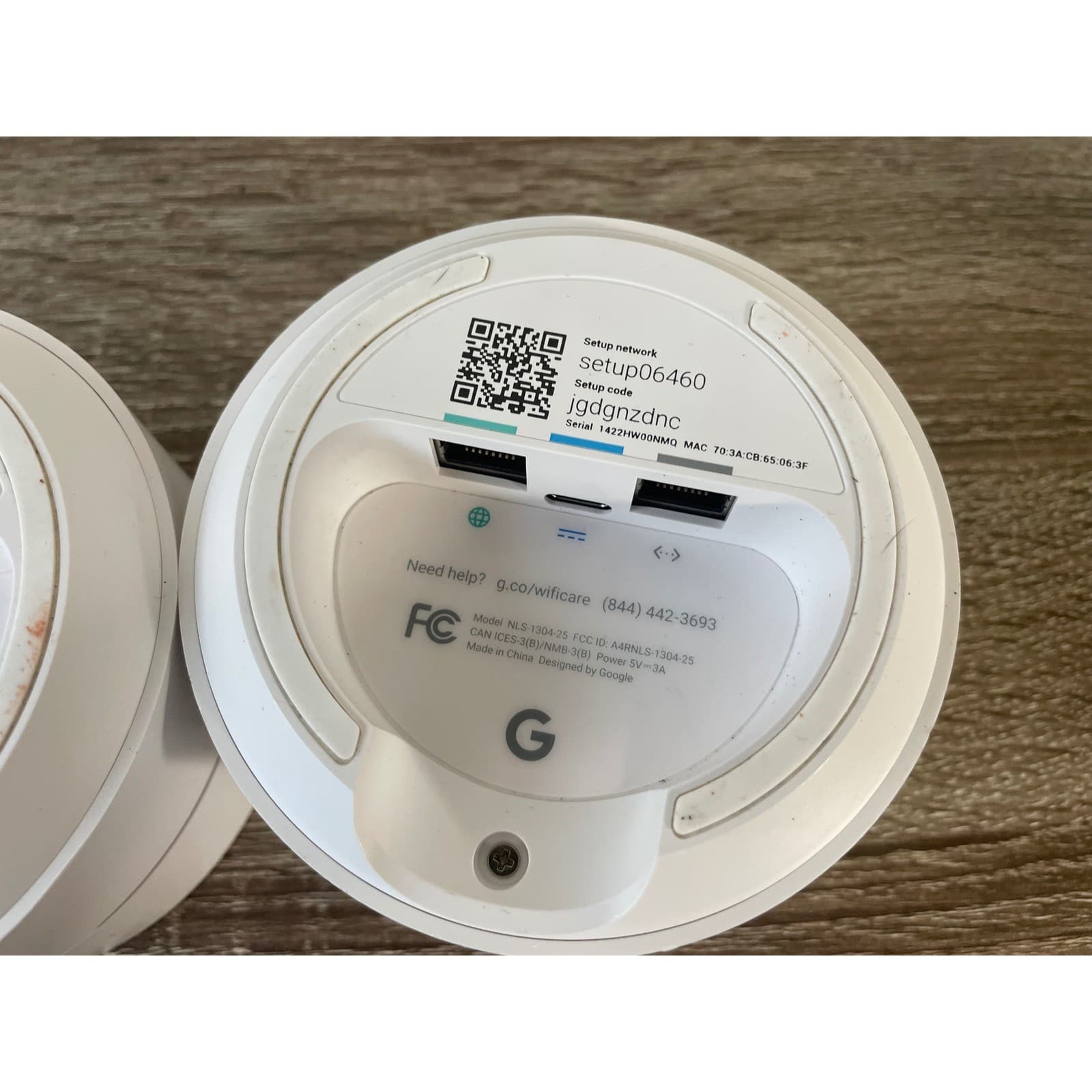 Google Wifi Mesh Router 2 Pack NLS-1304-25 AC1200 White Tested Dual Band - Thumbnail 7