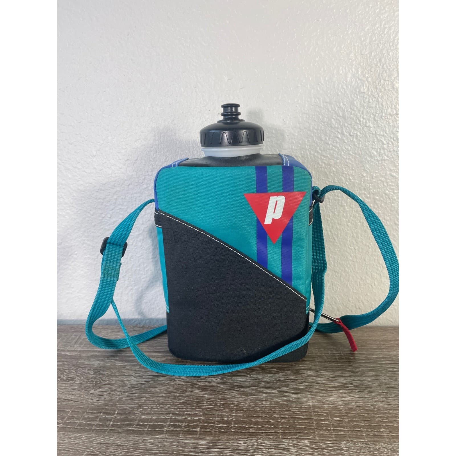 Vintage Prince Tennis Canteen 80 oz Water Bottle Cooler Bag Strap 90s Sport - Thumbnail 6