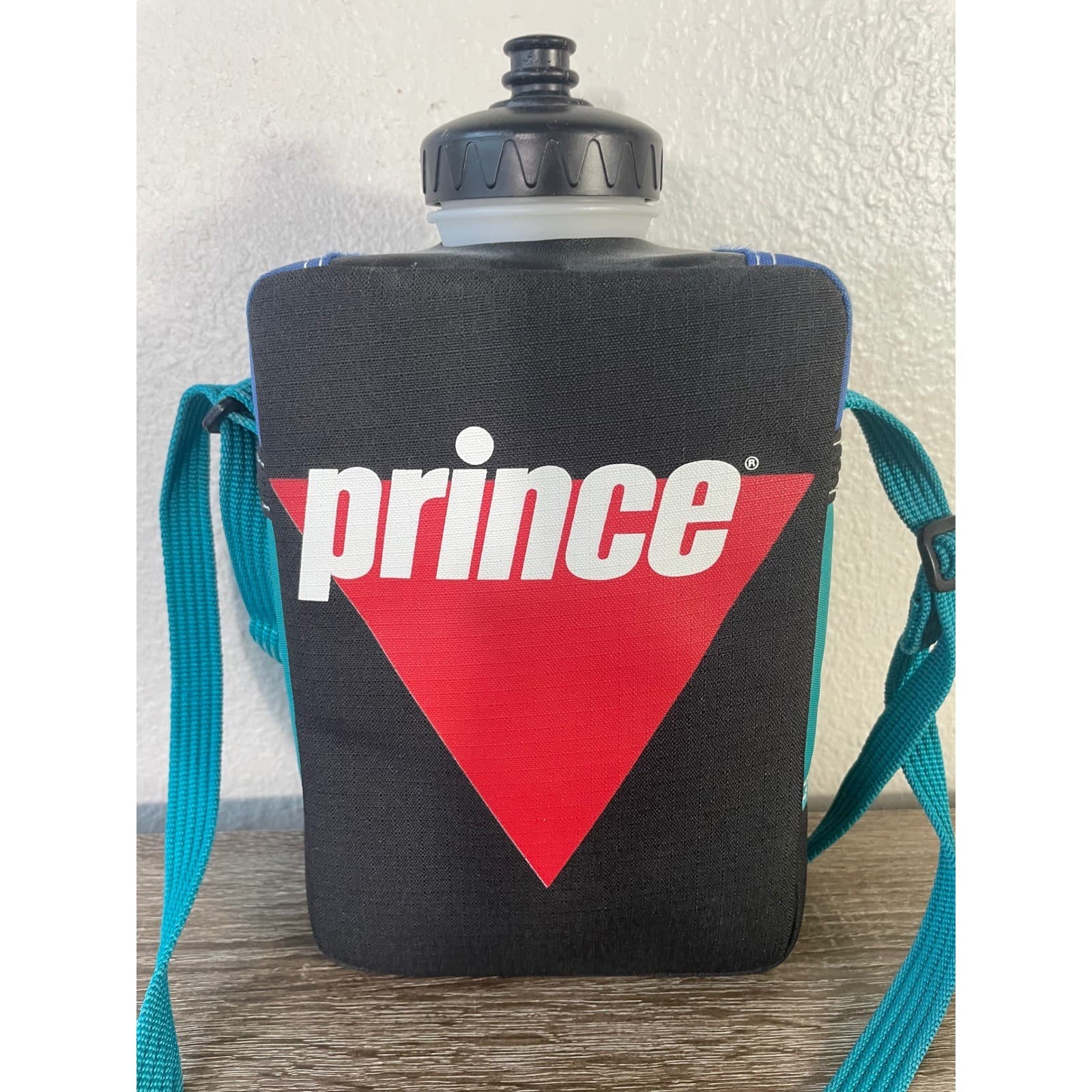 Vintage Prince Tennis Canteen 80 oz Water Bottle Cooler Bag Strap 90s Sport - Thumbnail 12